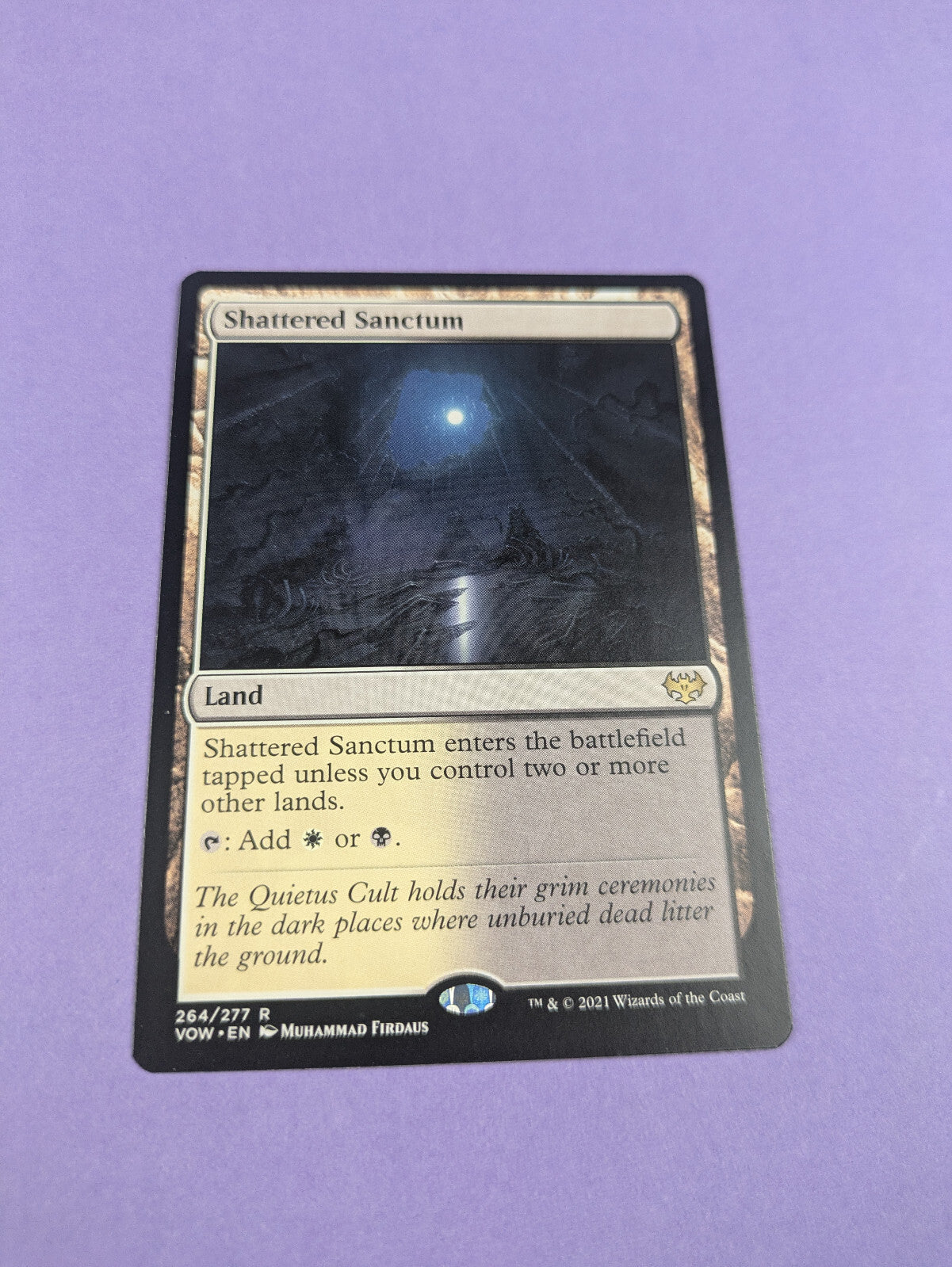 MTG: Magic The Gathering: Innistrad: Crimson Vow: Shattered Sanctum- Rare - NM