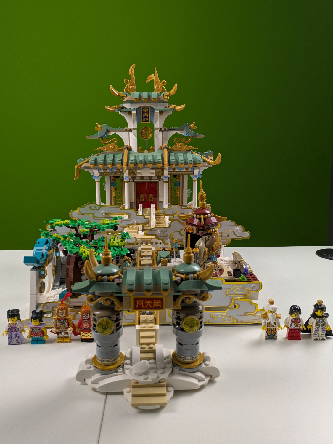 Lego Monkie Kid: The Heavenly Realms Set 80039 - Monkey King Missing