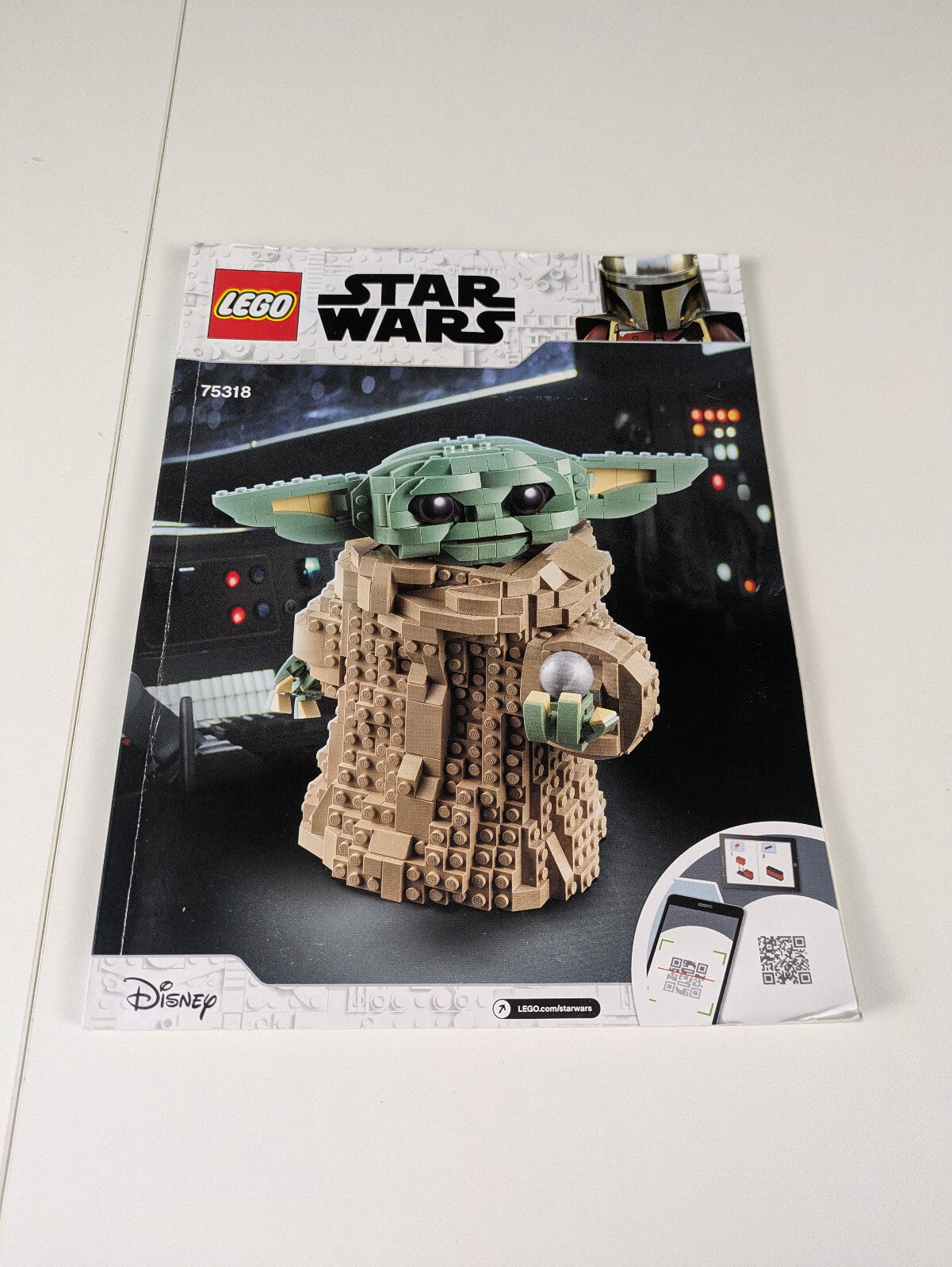 Lego Star Wars: Sculptures: The Child Set 75318 - w/ Instructions
