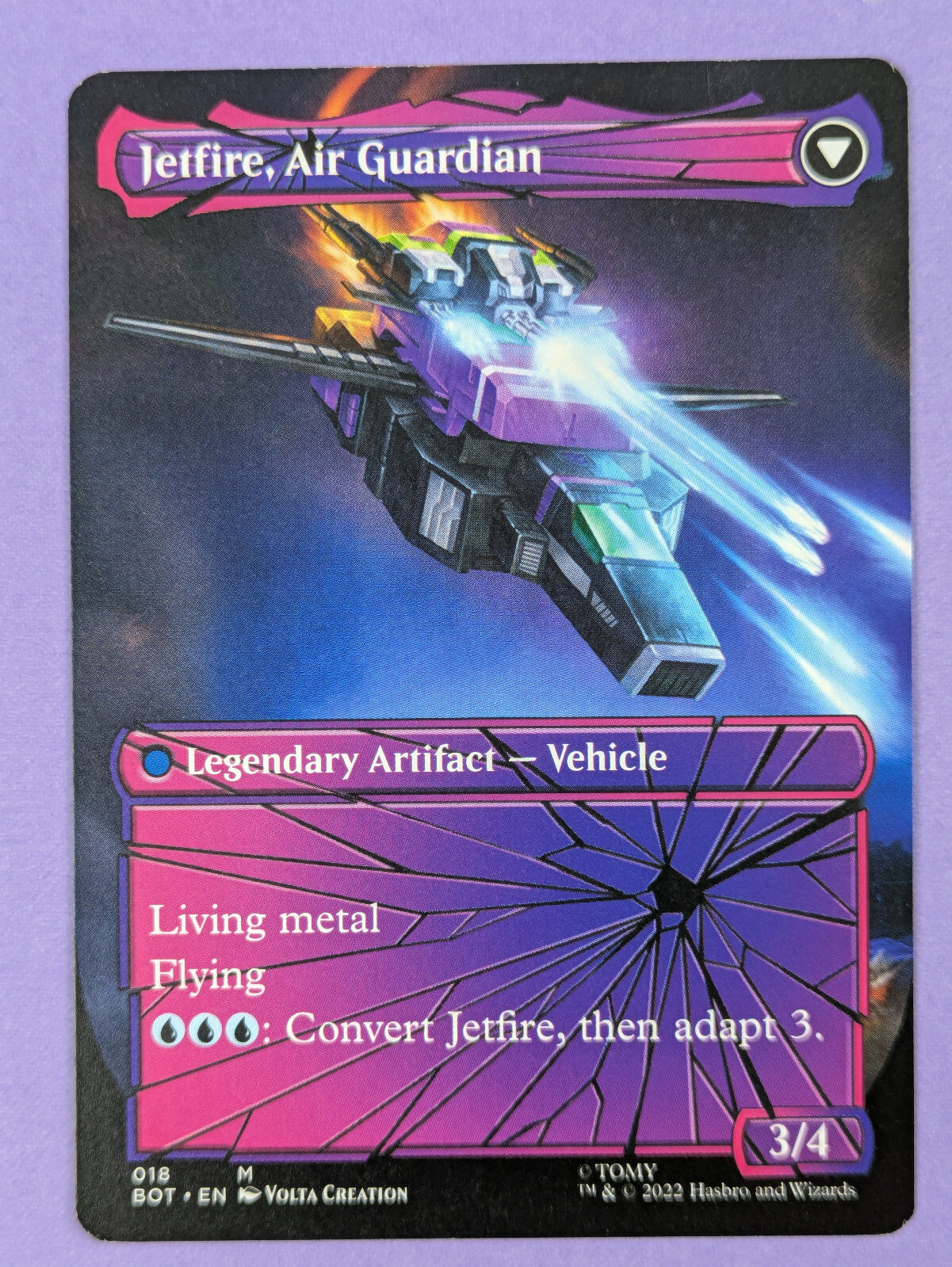MTG Magic: Transformers: Jetfire, Ingenious Scientist - Jetfire, Air Guardian NM