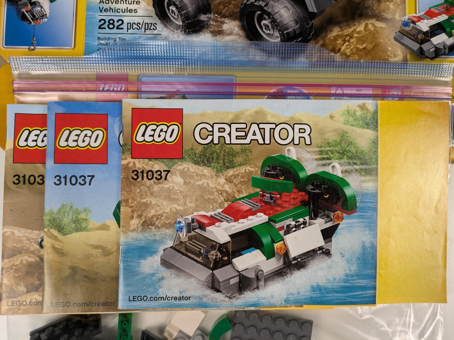 Lego Creator: Model: Off-Road: Adventure Vehicles Set 31037 - Complete Set