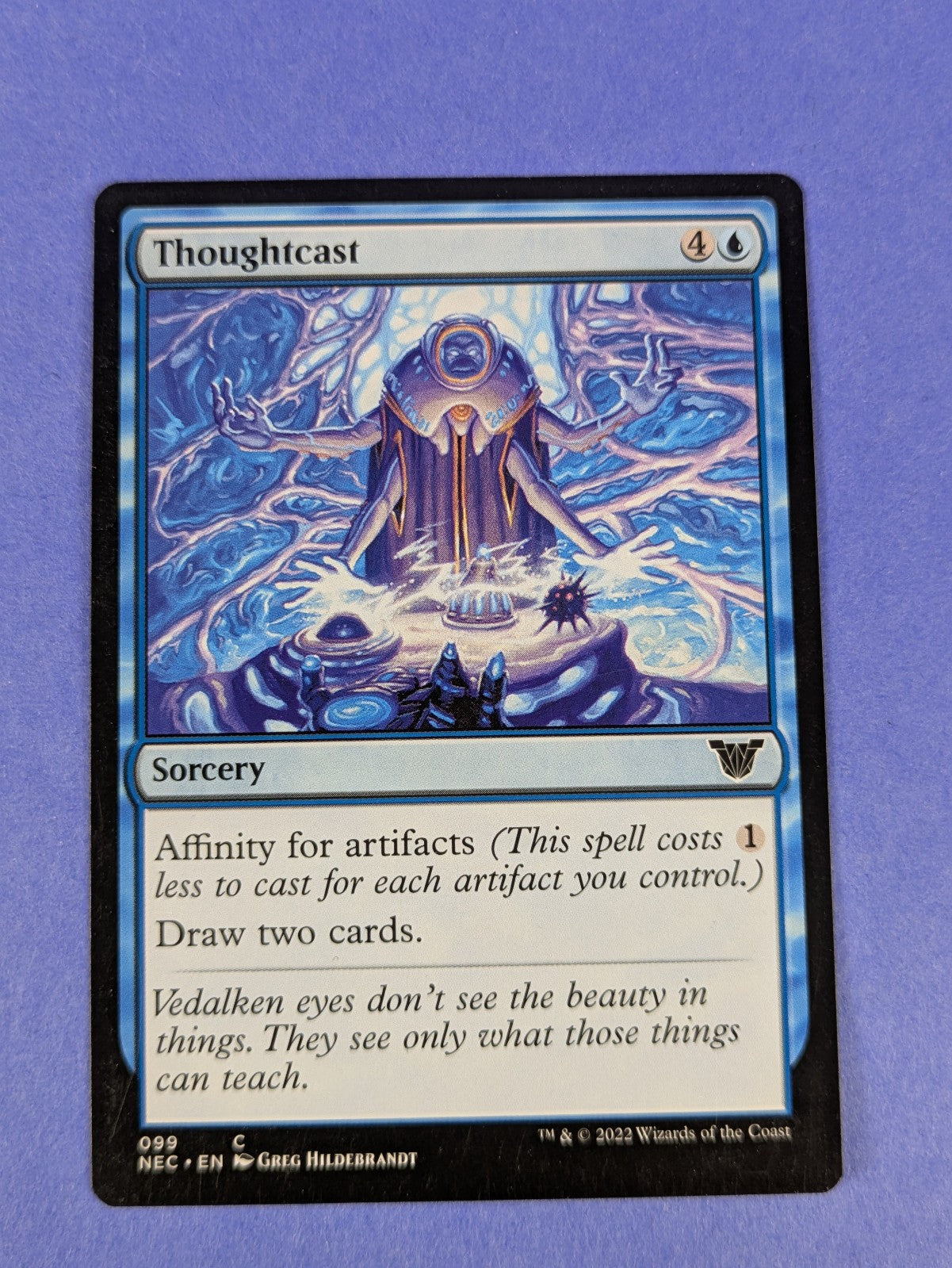 MTG Magic: Kamigawa: Neon Dynasty: Commander: Thoughtcast #099 Common –  Collector's Kingdom