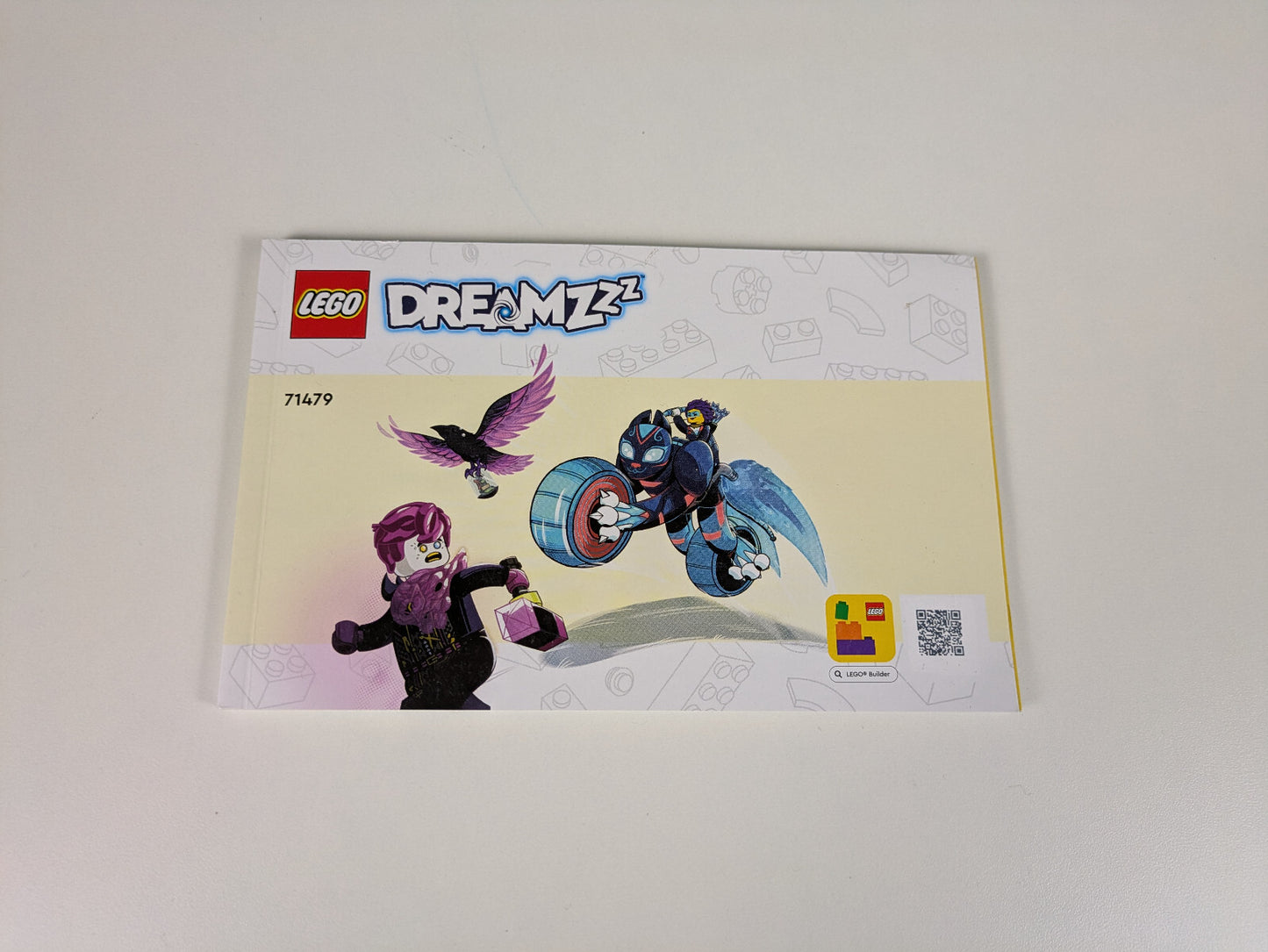 Lego DREAMZzz: Zoey's Cat Motorcycle Set 71479 - w/ Instructions