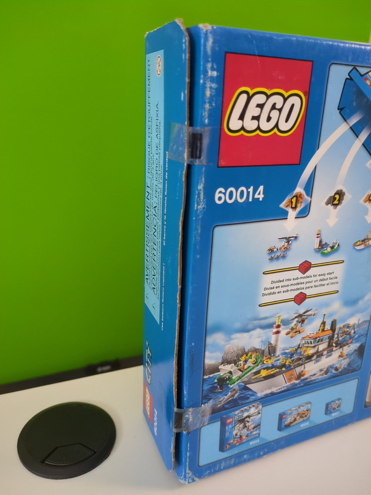 Lego Town: City: Coast Guard: Coast Guard Patrol Set 60014 - BRAND NEW!