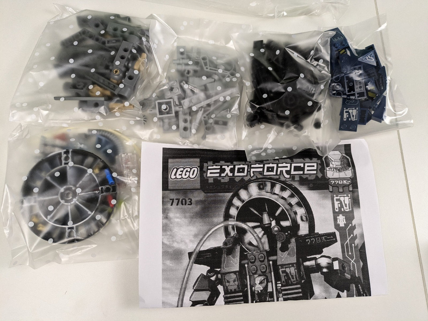 Lego Exo-Force: Fire Vulture Set 7703 - Complete Set
