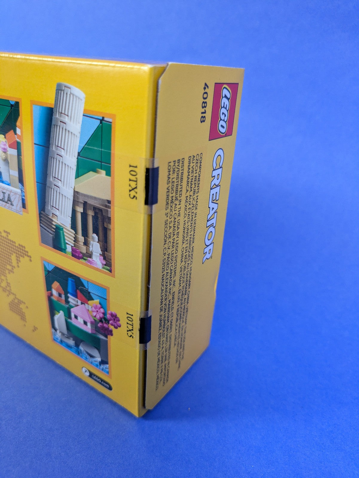 Lego Creator: Model: Italy Postcard Set 40818 BRAND NEW