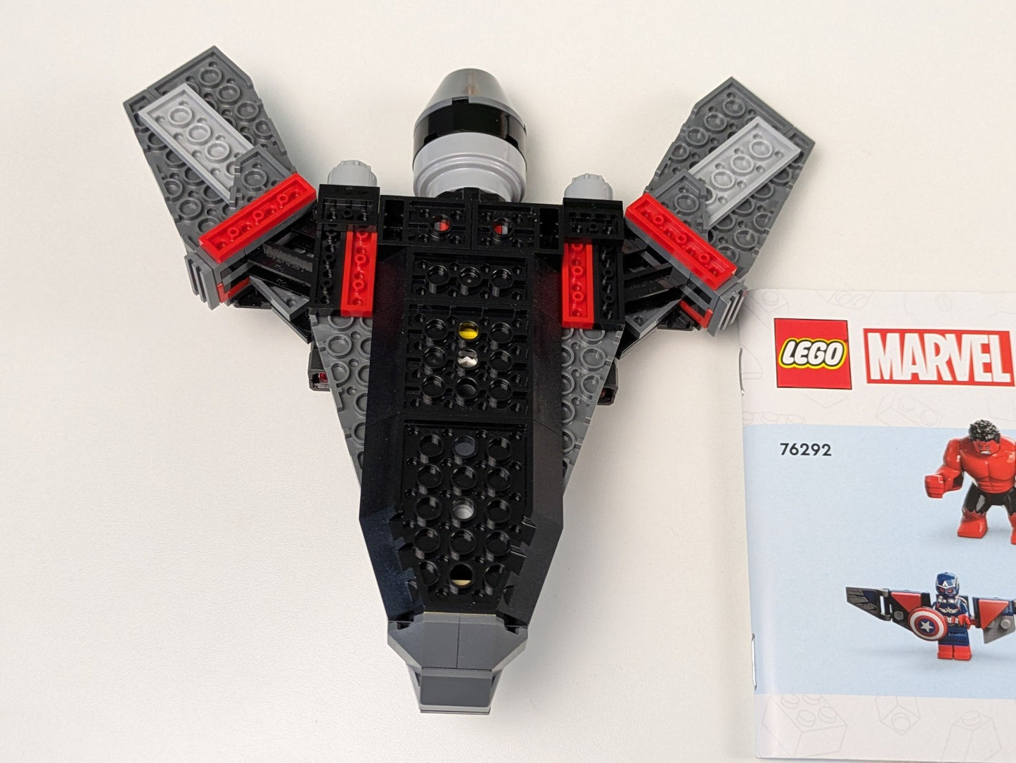 Lego Super Heroes: Captain America vs. Red Hulk Battle Set 76292 Incomplete Set