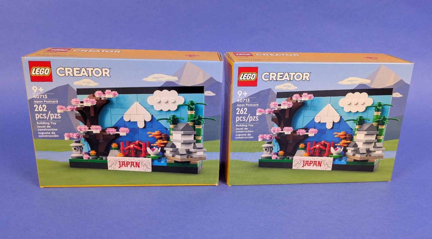 Lego Creator: Model: Japan Postcard Set 40713 BRAND NEW