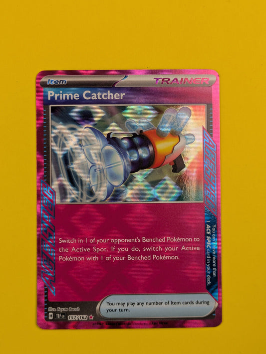 Prime Catcher - 157/162 - Ace Rare Temporal Forces - Pokemon Card - NM