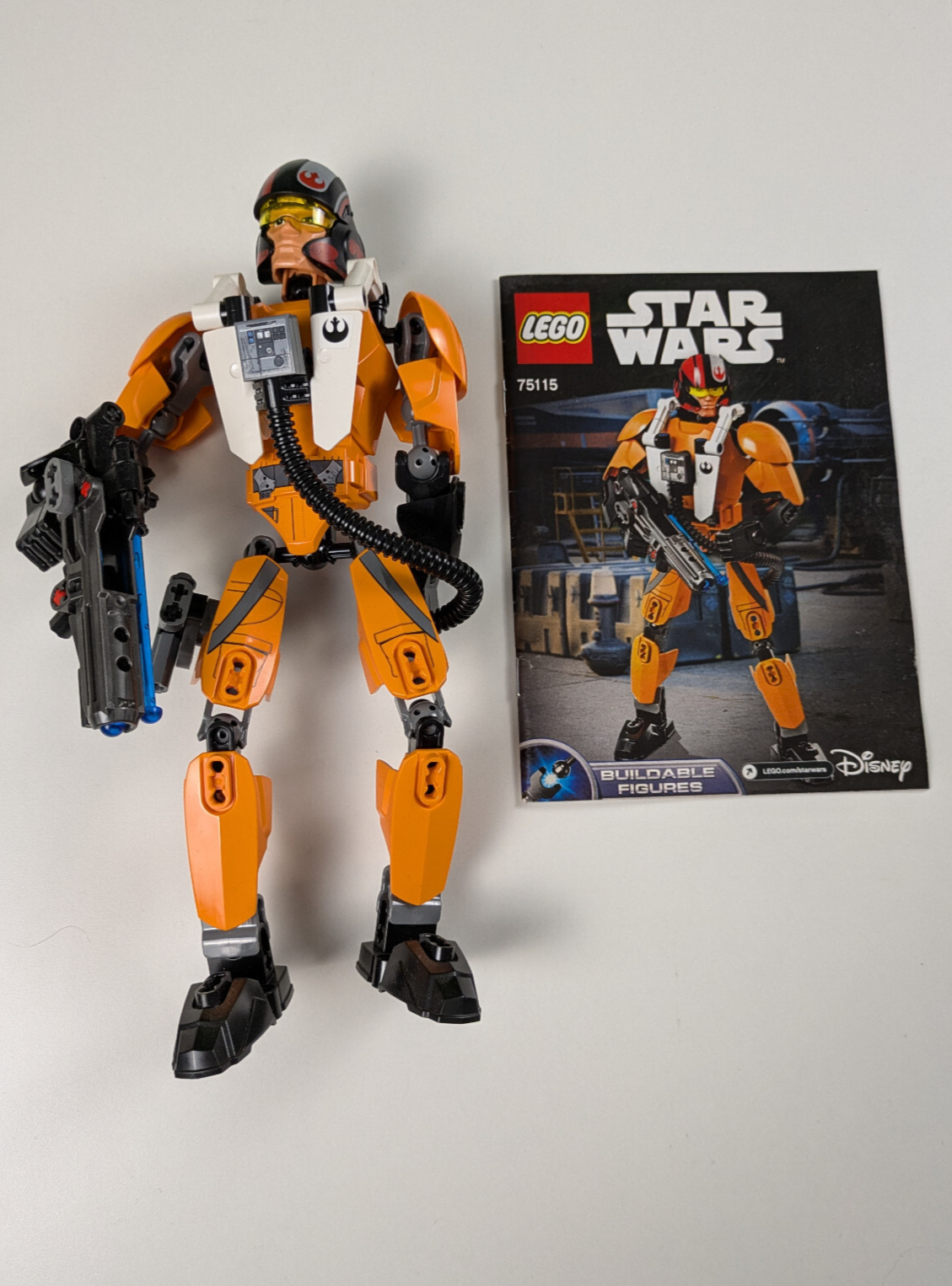Lego Star Wars: Buildable Figures: Poe Dameron Set 75115 - w/ Instructions