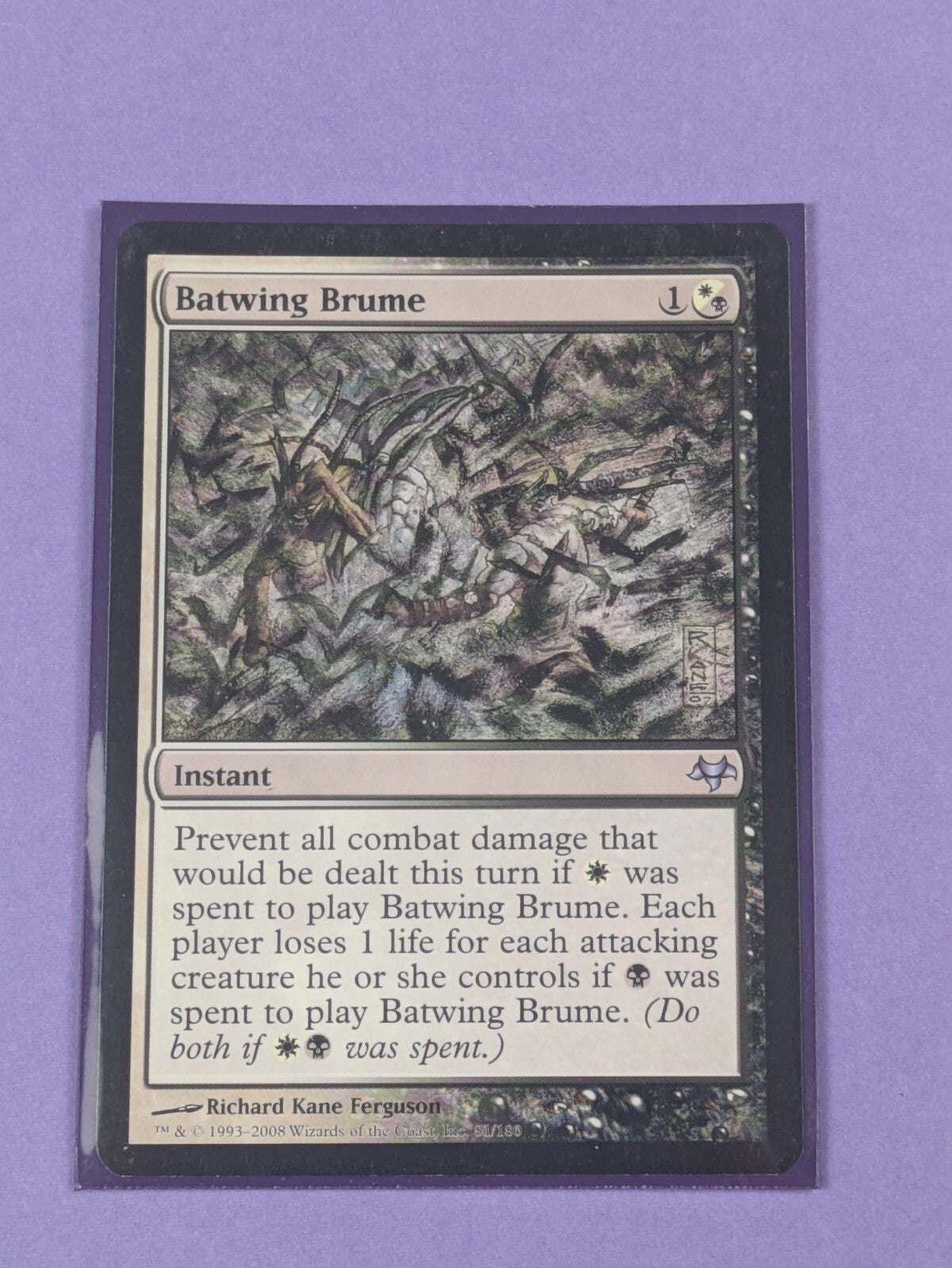 MTG: Magic The Gathering: Batwing Brume- Uncommon - LP
