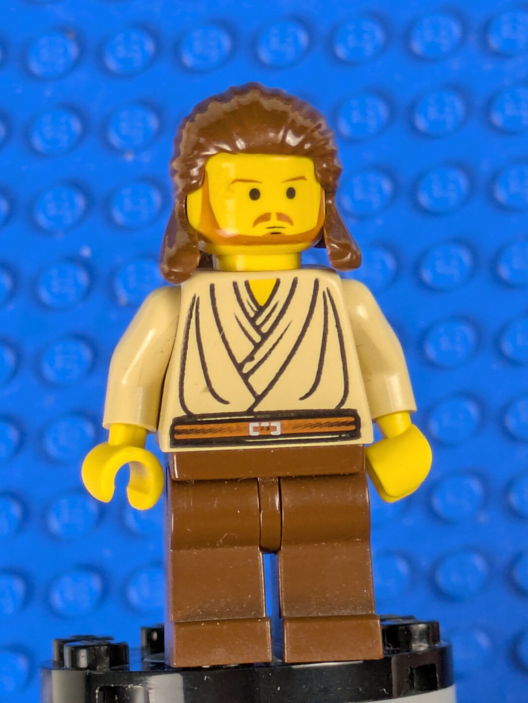 Lego Star Wars: Qui-Gon Jinn (Yellow Head) sw0027 Sets 7171, 7204