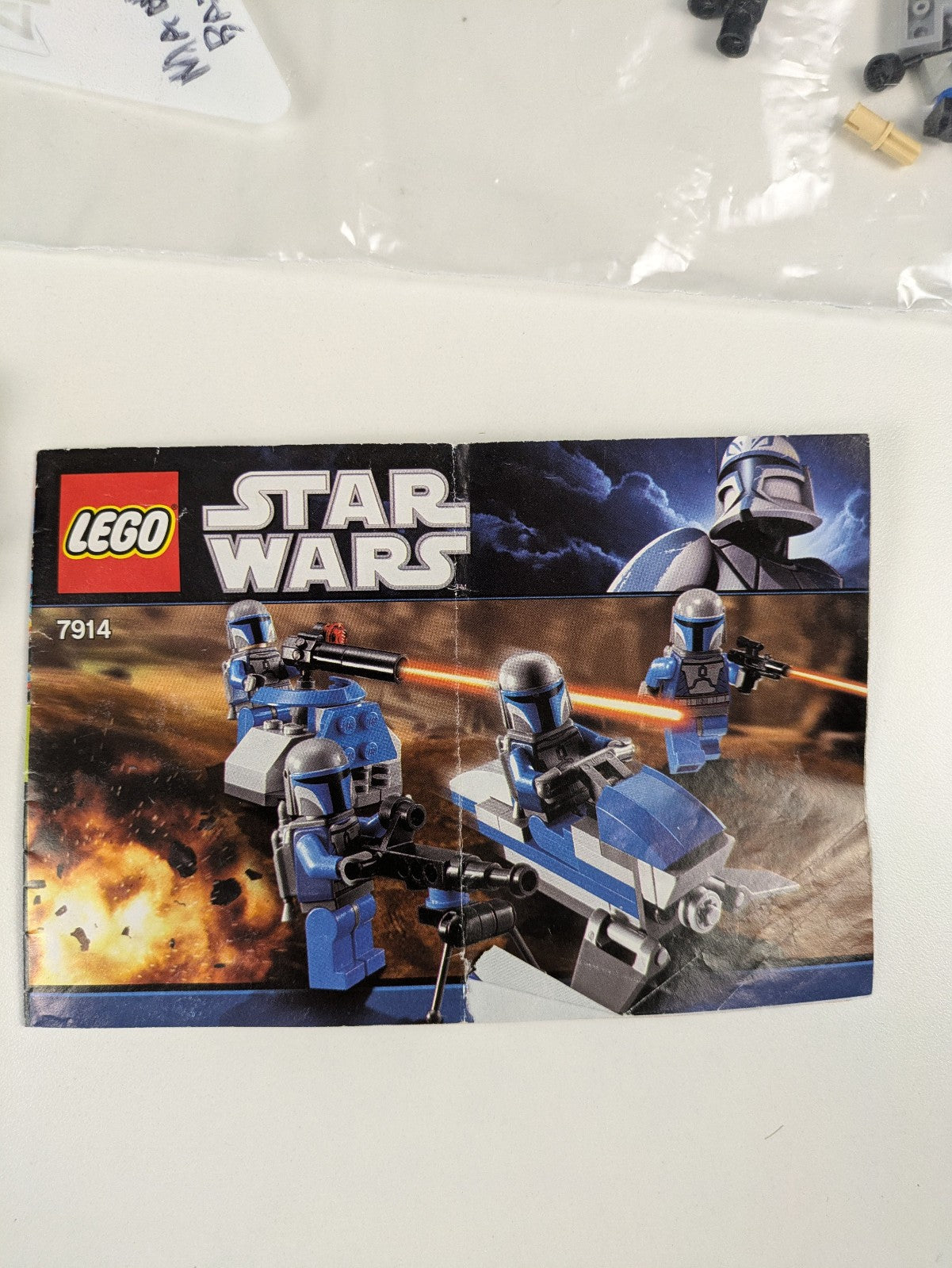 Lego Star Wars: Mandalorian Battle Pack Set 7914 - w/ Instructions