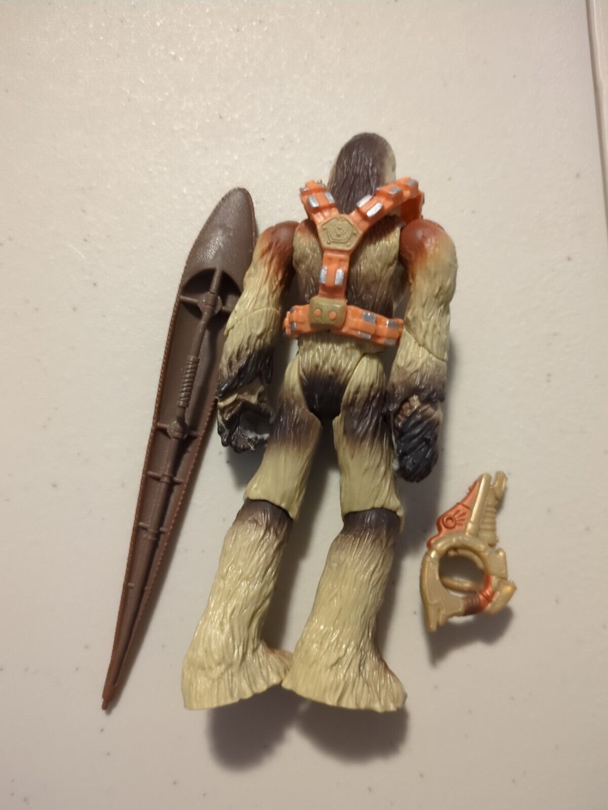 Star Wars Episode III Revenge of the Sith Wookiee Warrior Battle Bash Figure #43