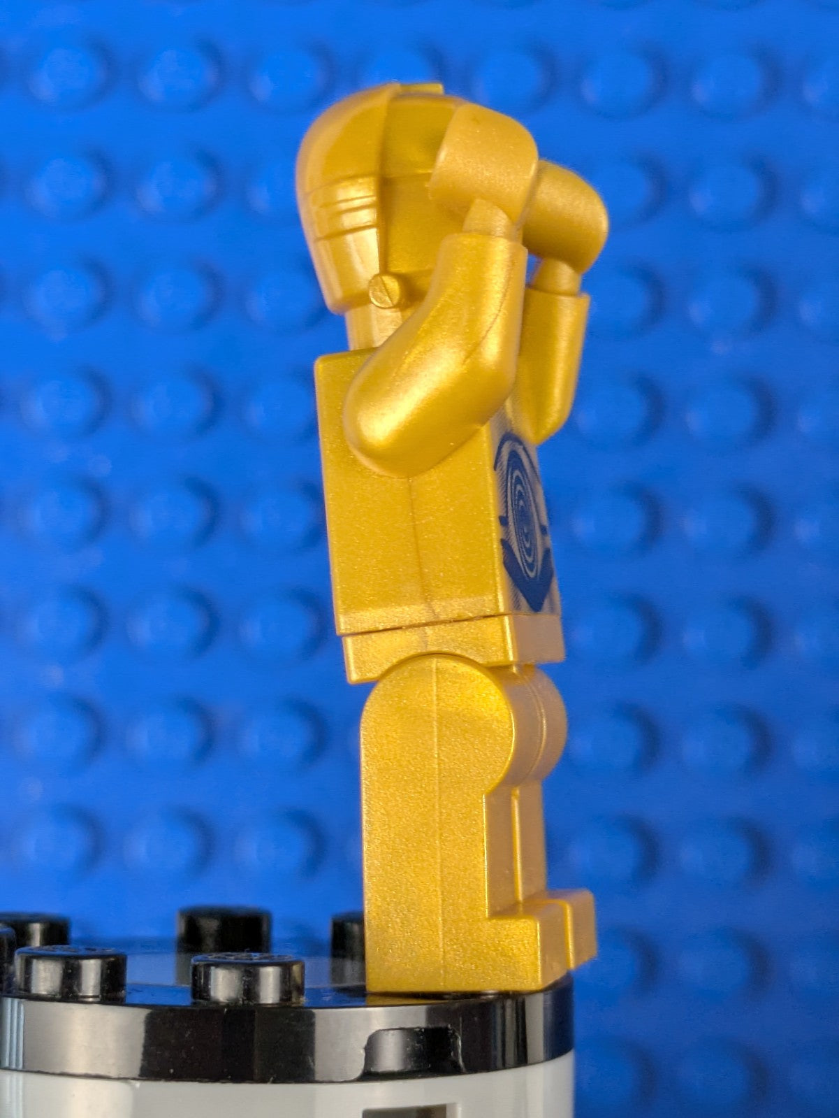 Lego Star Wars: C-3PO - Pearl Gold with Pearl Gold Hands sw0161a Set 10144, 8129