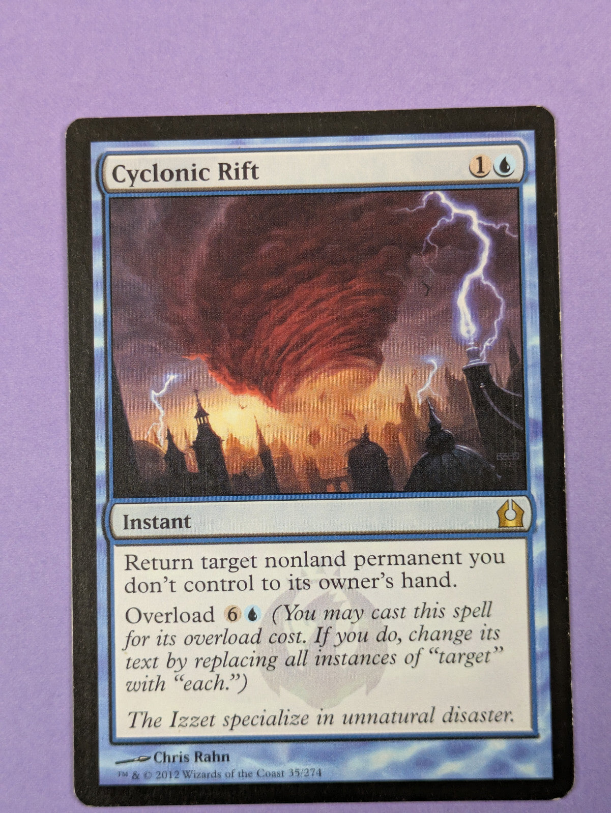 MTG Magic The Gathering: Return to Ravnica: Cyclonic Rift Rare #35/274 - LP