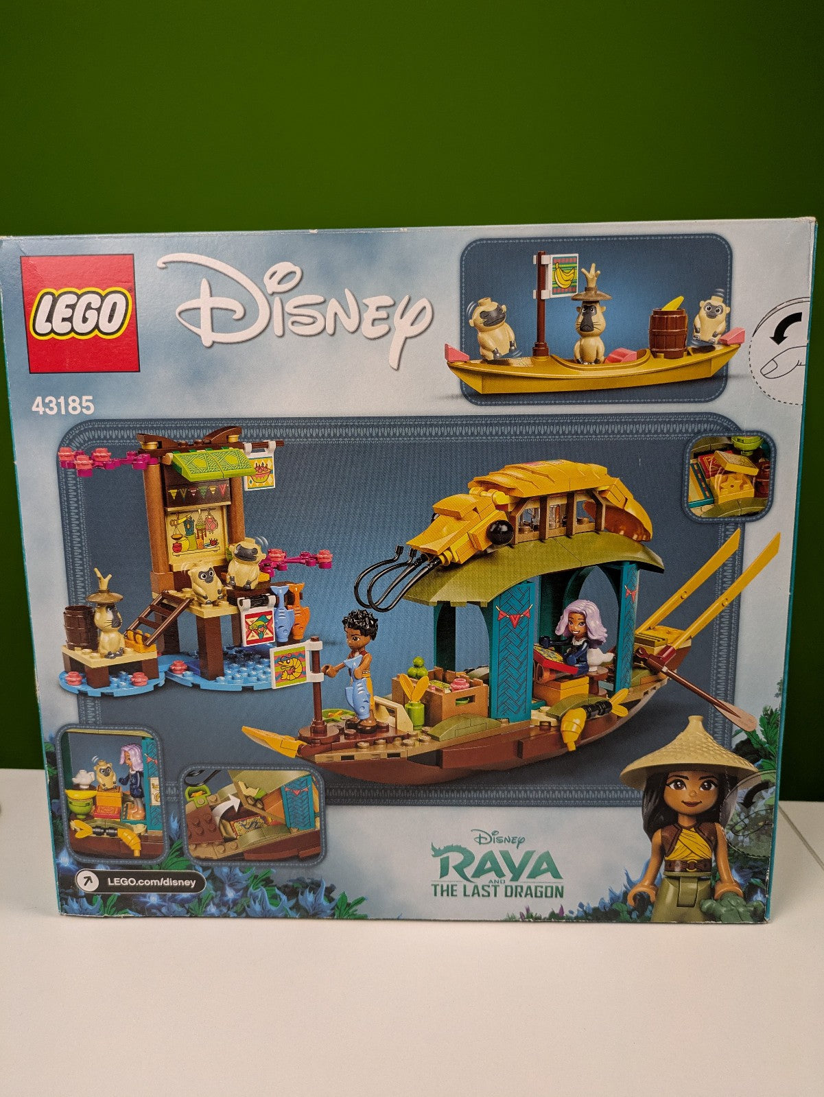 Lego Disney: Raya and the Last Dragon: Boun's Boat Set 43185 BRAND NEW