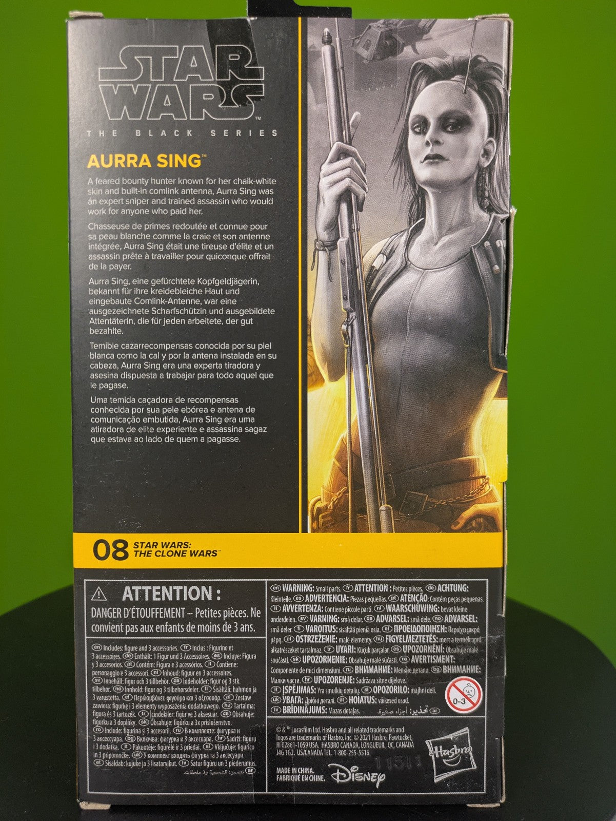 Hasbro Star Wars The Black Series Aurra Sing F1870 6" Action Figure NIB