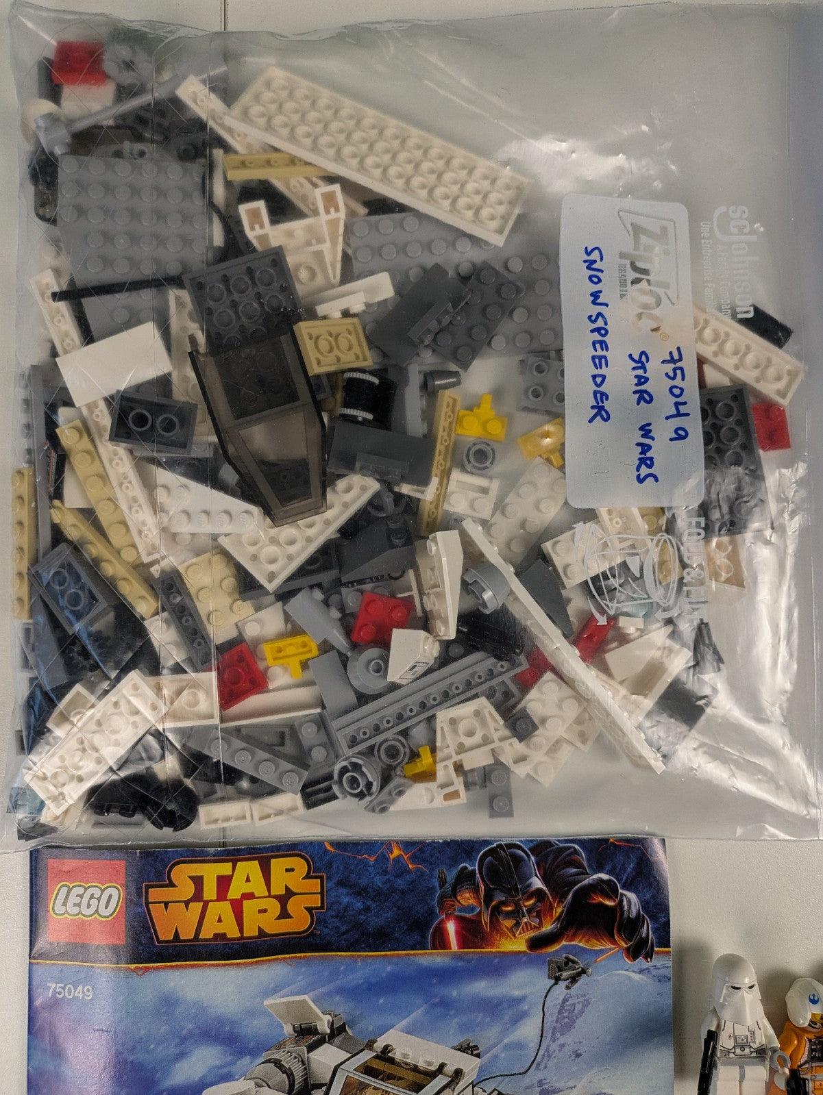 Lego Star Wars: Episode 4-6: Snowspeeder Set 75049 - w/ Instructions