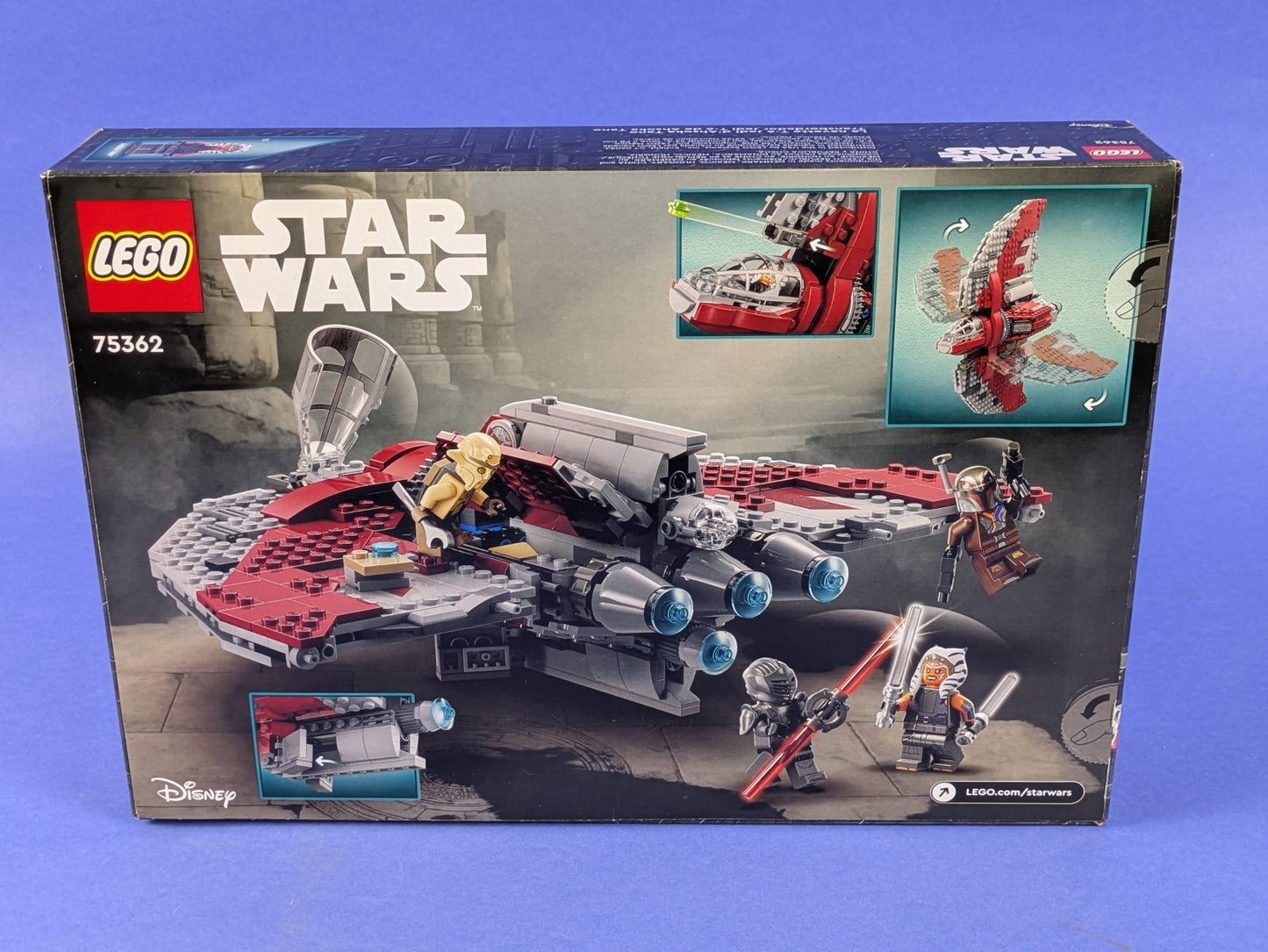 Lego Star Wars: Ahsoka: Ahsoka Tano's T-6 Jedi Shuttle Set 75362 BRAND NEW