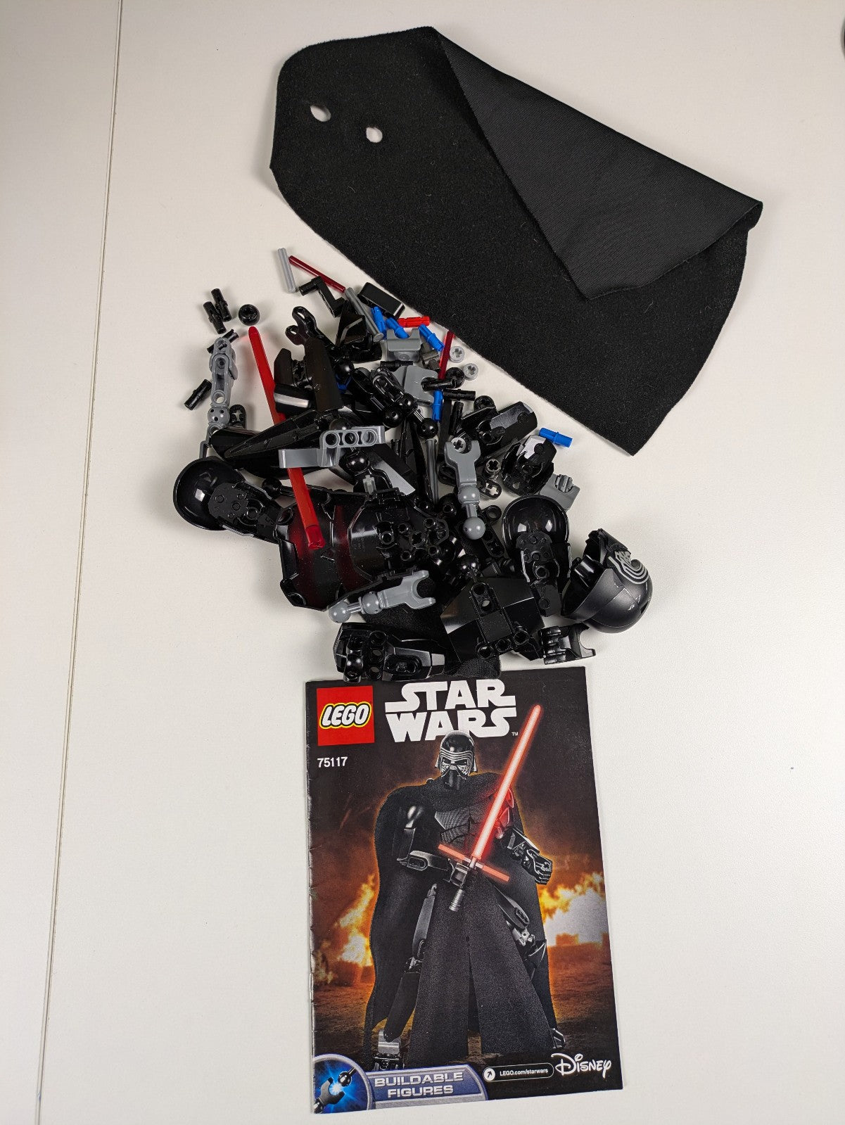 Lego Star Wars: Buildable Figures: Kylo Ren Set 75117 - w/ Instructions