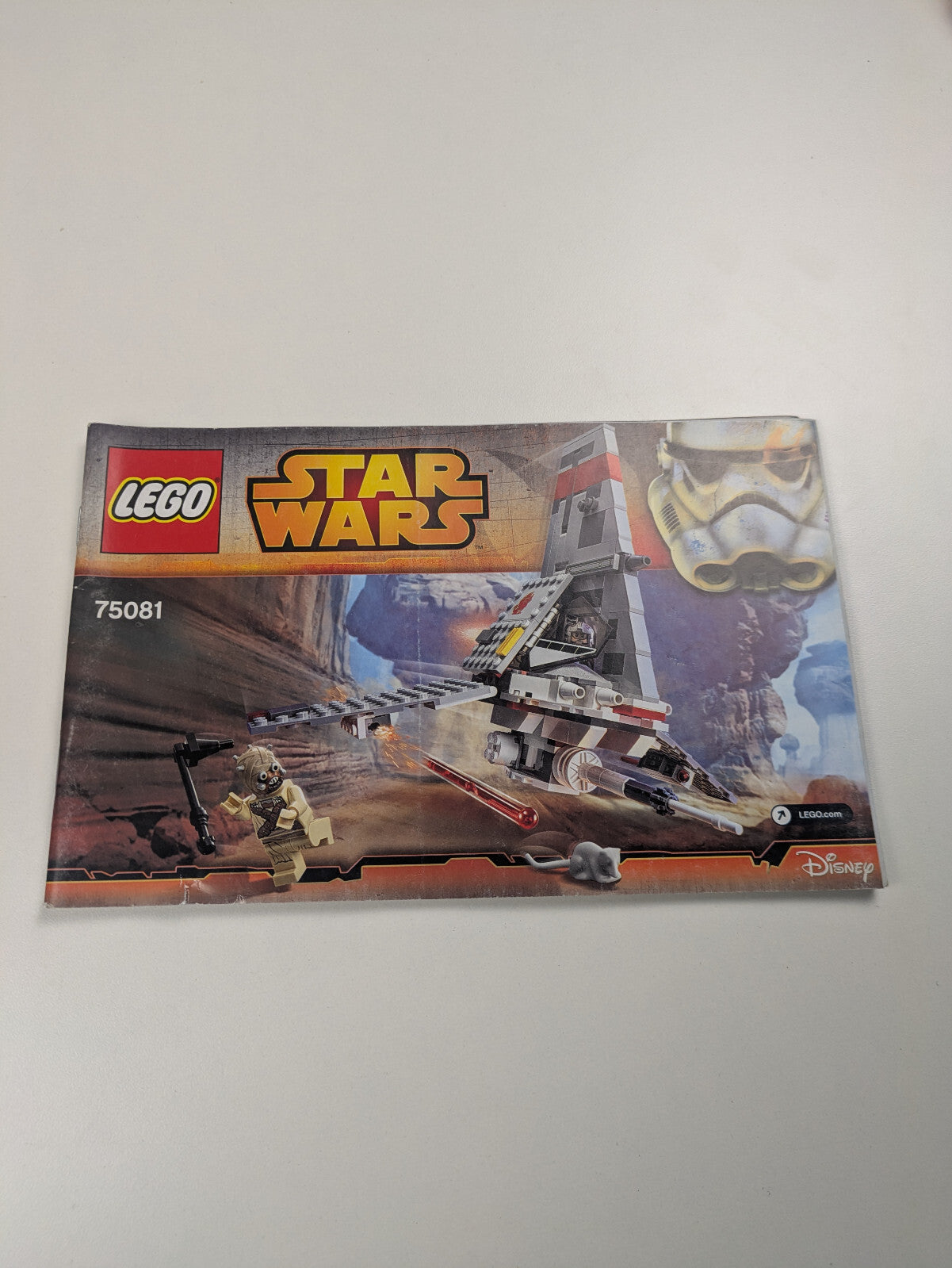 Lego Star Wars: T-16 Skyhopper Set 75081 - Incomplete Set