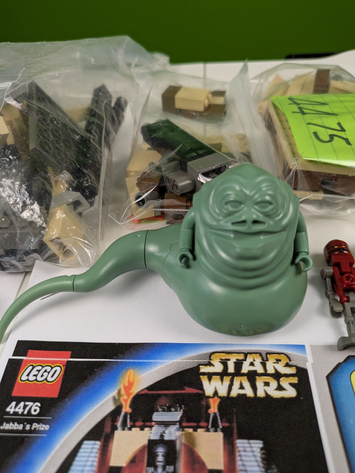 Lego Star Wars: Jabba's Palace Kit Set K4480 - 3 Sets 4476, 4480, & 4475