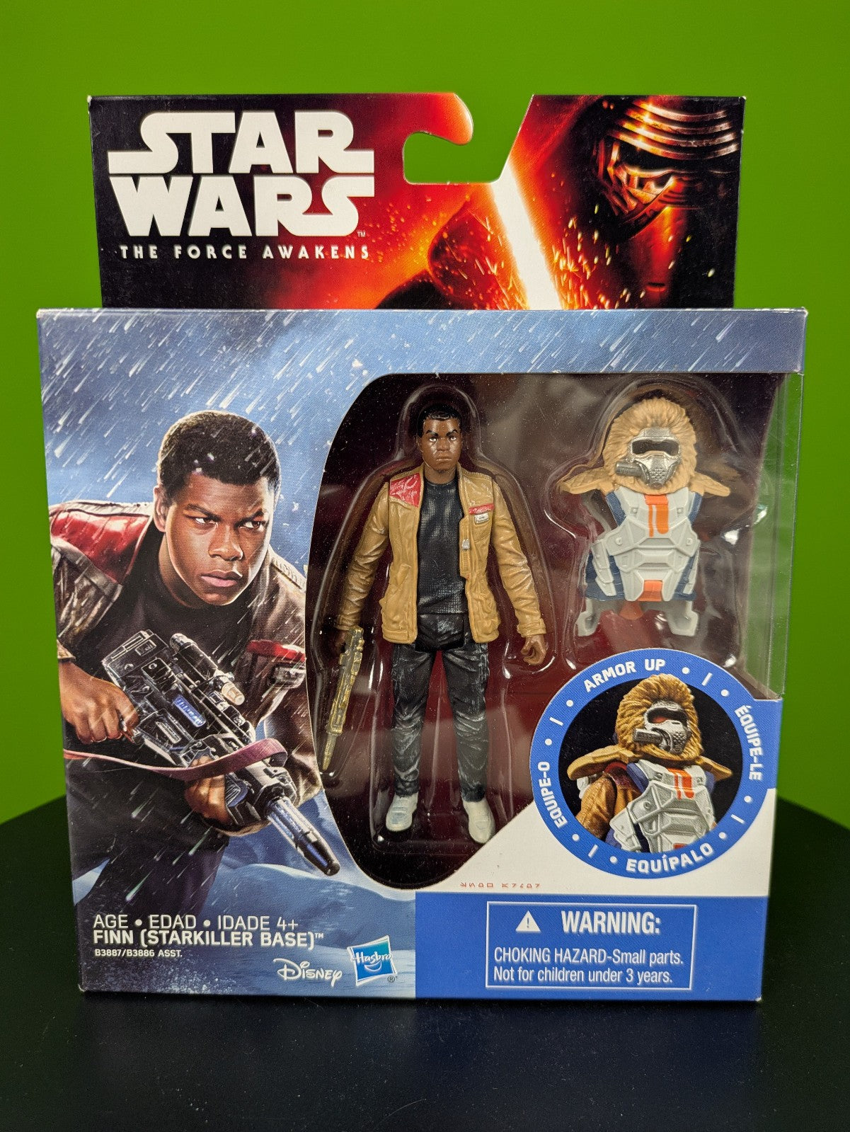 Hasbro Star Wars The Force Awakens Finn (Starkiller Base) B3887 3.75" Figure NIB