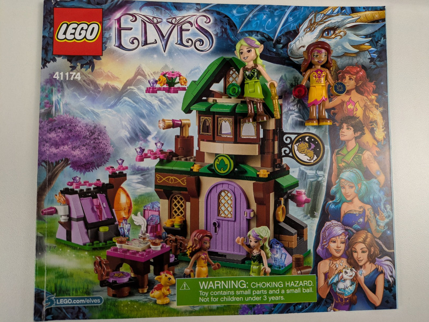 Lego Elves: The Starlight Inn Set 41174 - w/ Instructions
