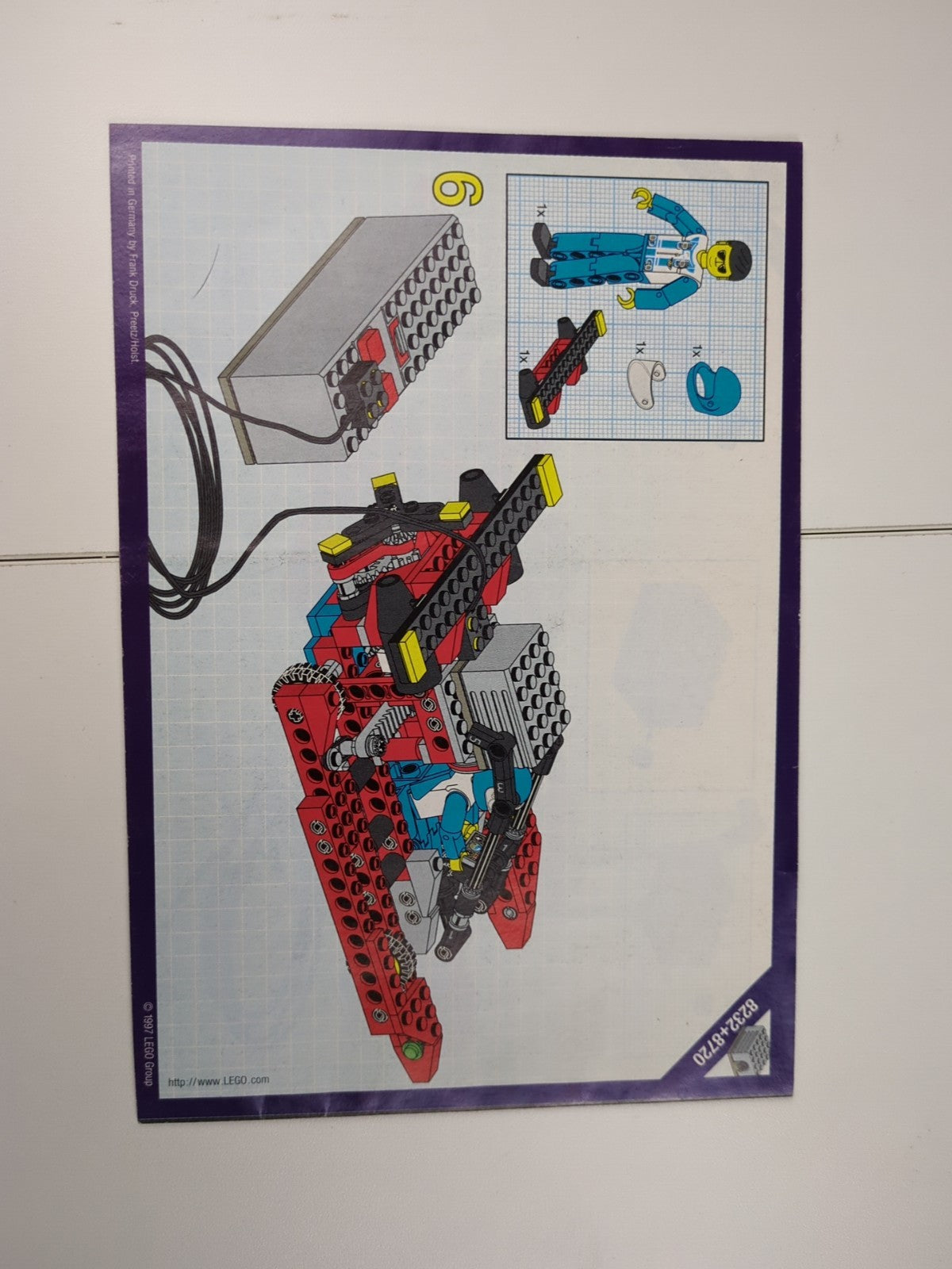 Lego Technic: Chopper Force 8232 - w/ Instructions