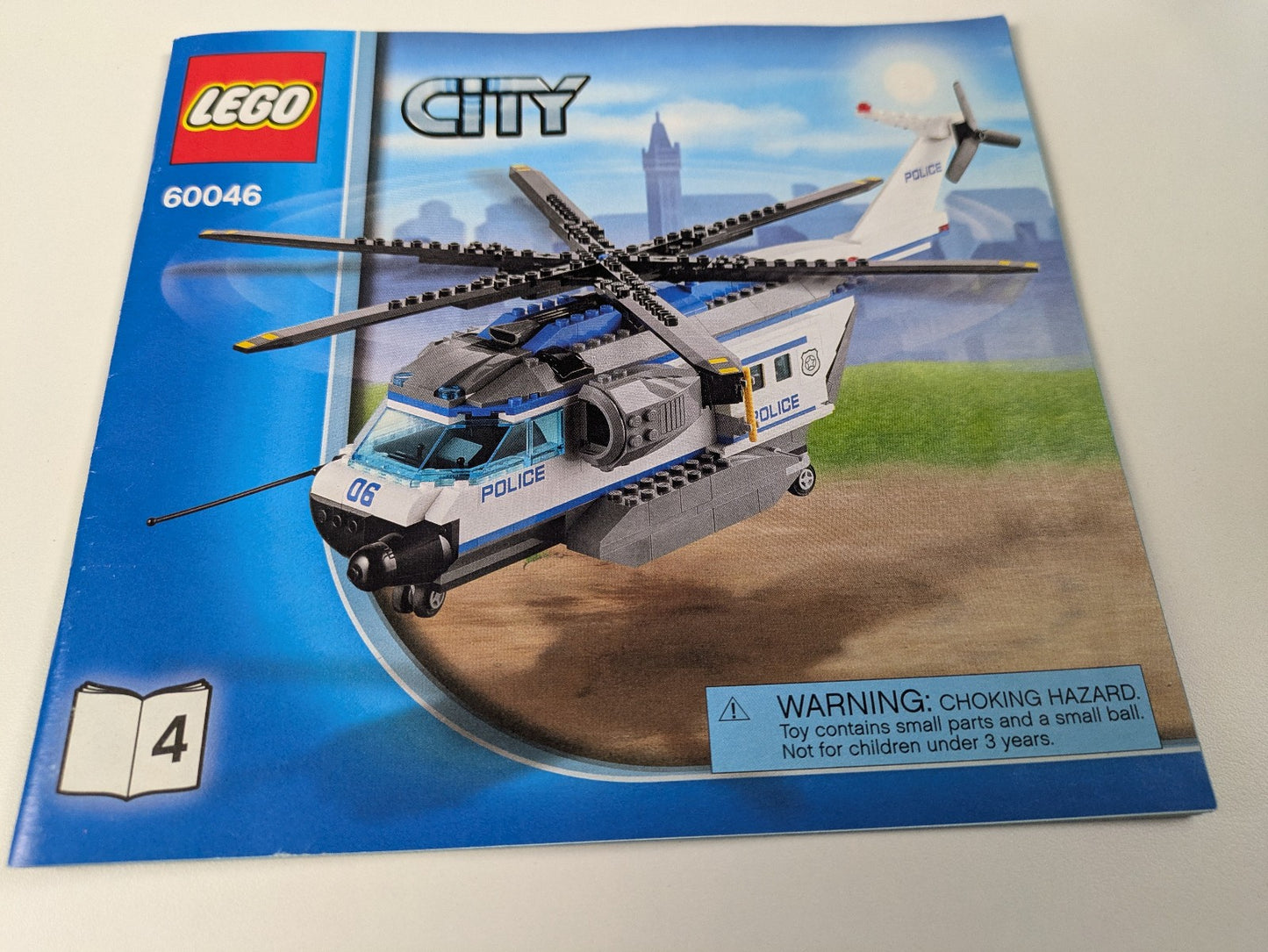Lego City: Town: Police: Bundle Set 6-in-1 - w/ Instructions