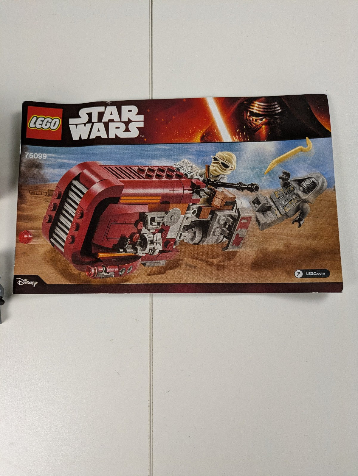Lego Star Wars: Rey's Speeder Set 75099 - w/ Instructions