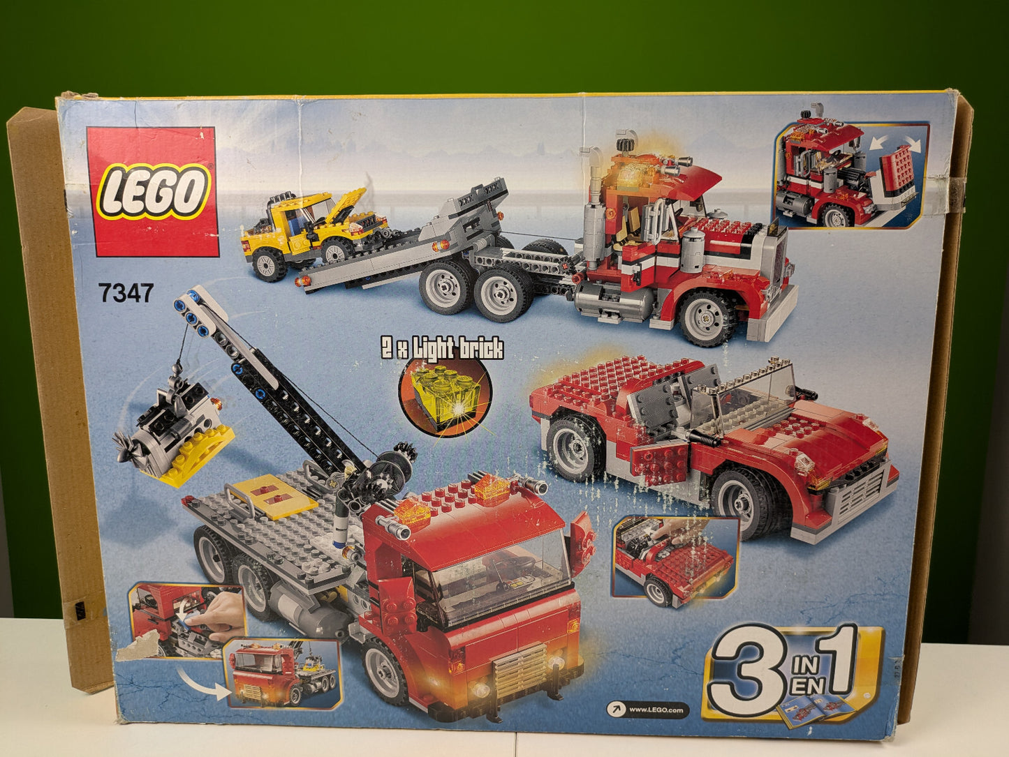 Lego Creator: Model: Traffic: Highway Pickup Set 7347 - Brand New!