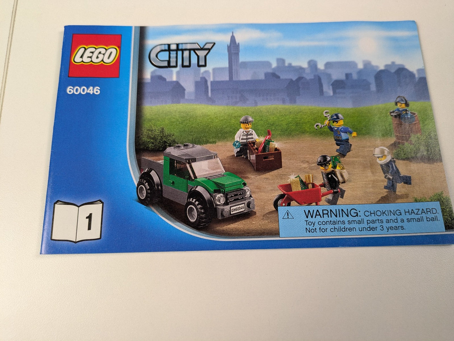 Lego City: Town: Police: Bundle Set 6-in-1 - w/ Instructions