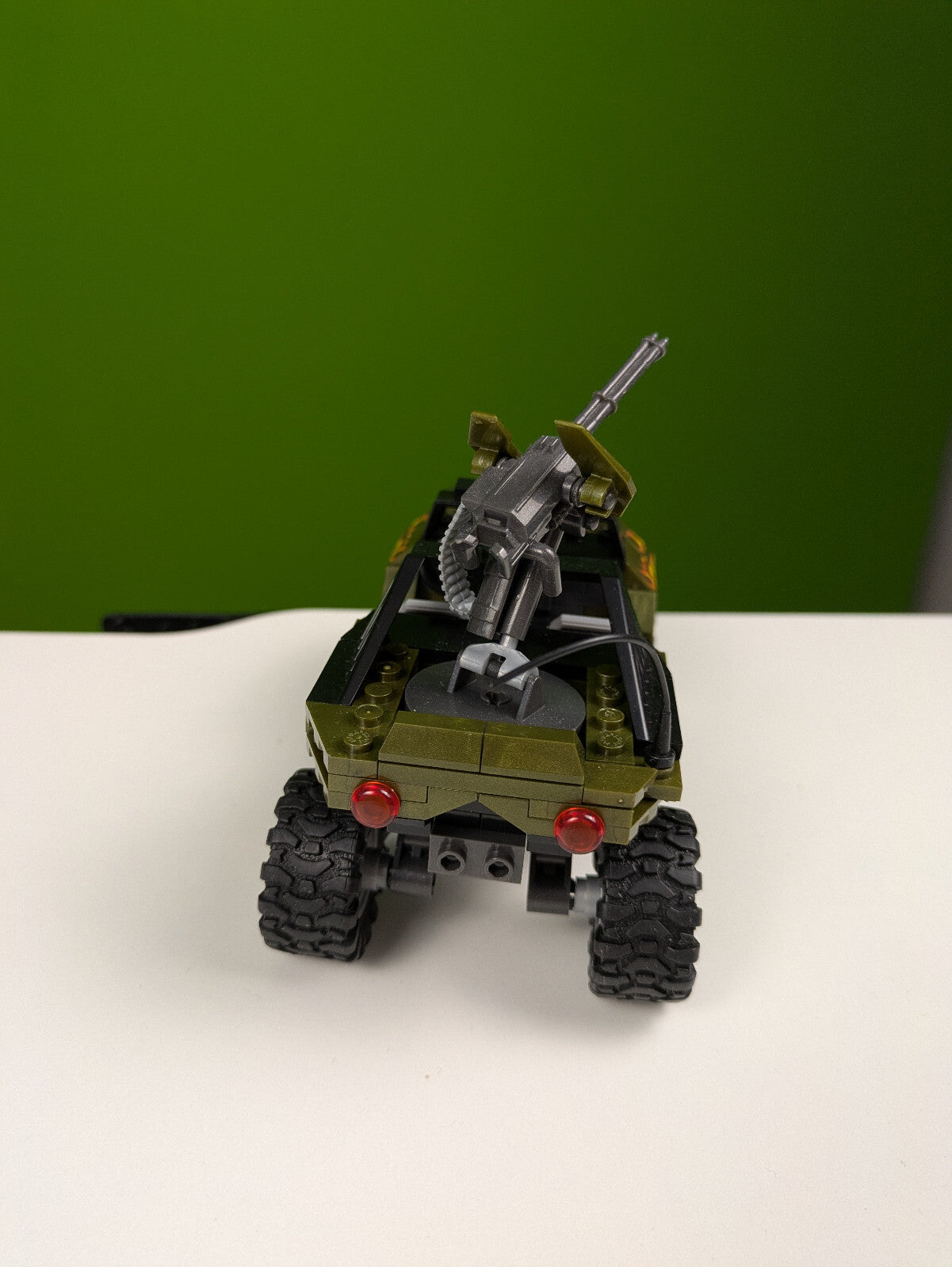 HALO Mega Bloks UNSC Flamehog 97449 - Vehicle Only!
