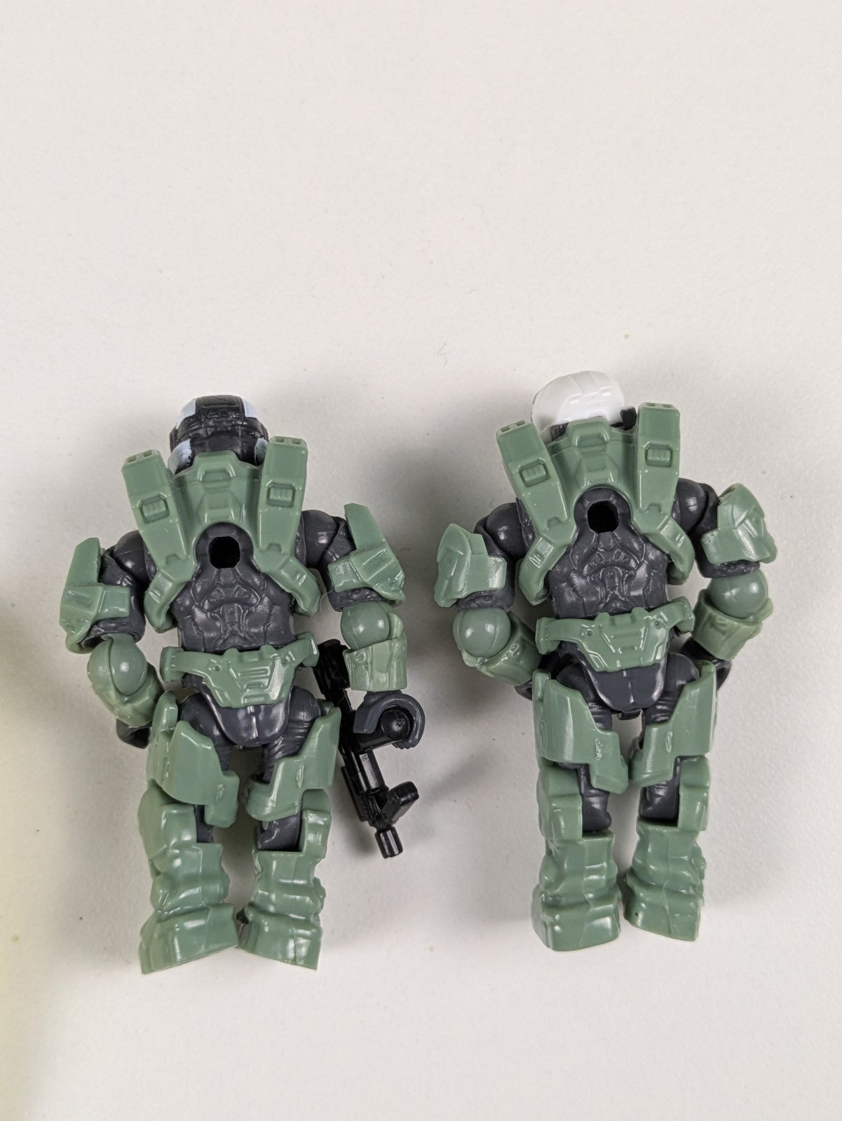 HALO Mega Bloks Construx UNSC Marine & Heavy Assault Cyclops CNC98