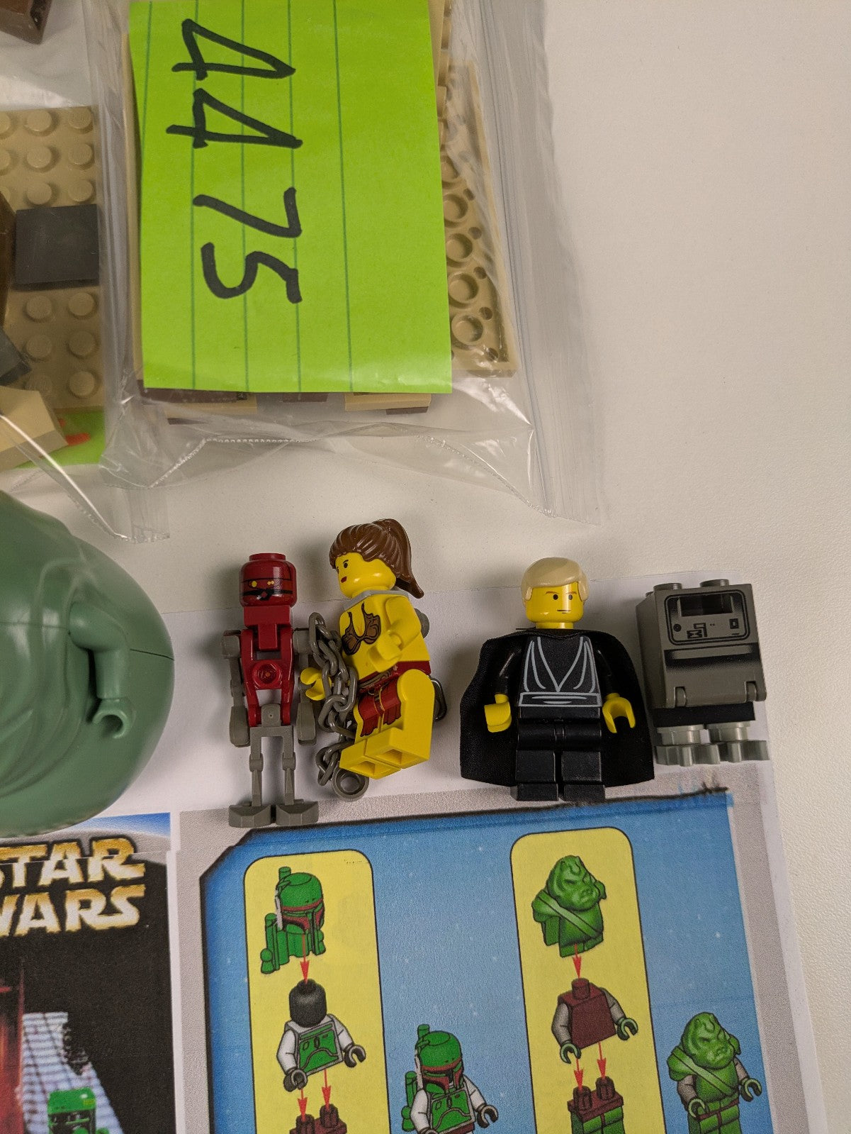 Lego Star Wars: Jabba's Palace Kit Set K4480 - 3 Sets 4476, 4480, & 4475