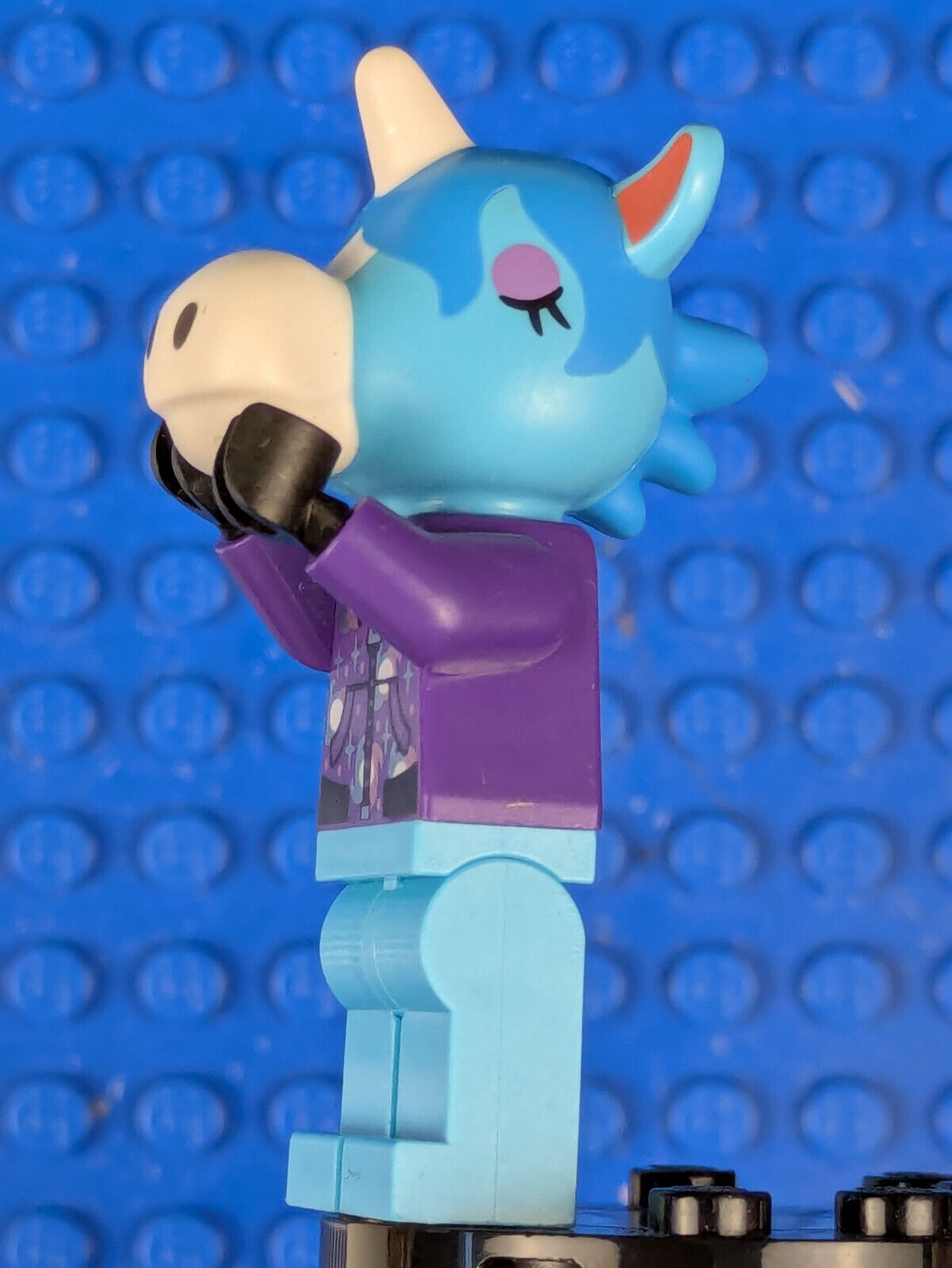 Lego Animal Crossing: Julian - Dark Purple Hoodie ani008 Set 77046