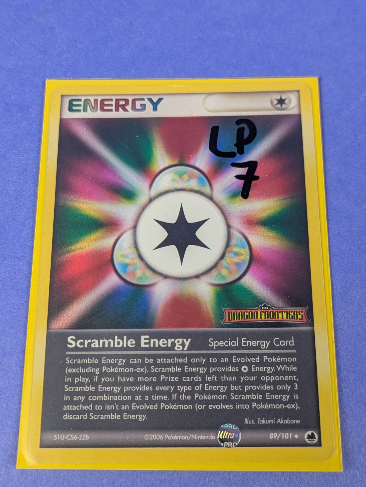 Scramble Energy - 89/101 - Uncommon Holo Dragon Frontiers - Pokemon Card - LP