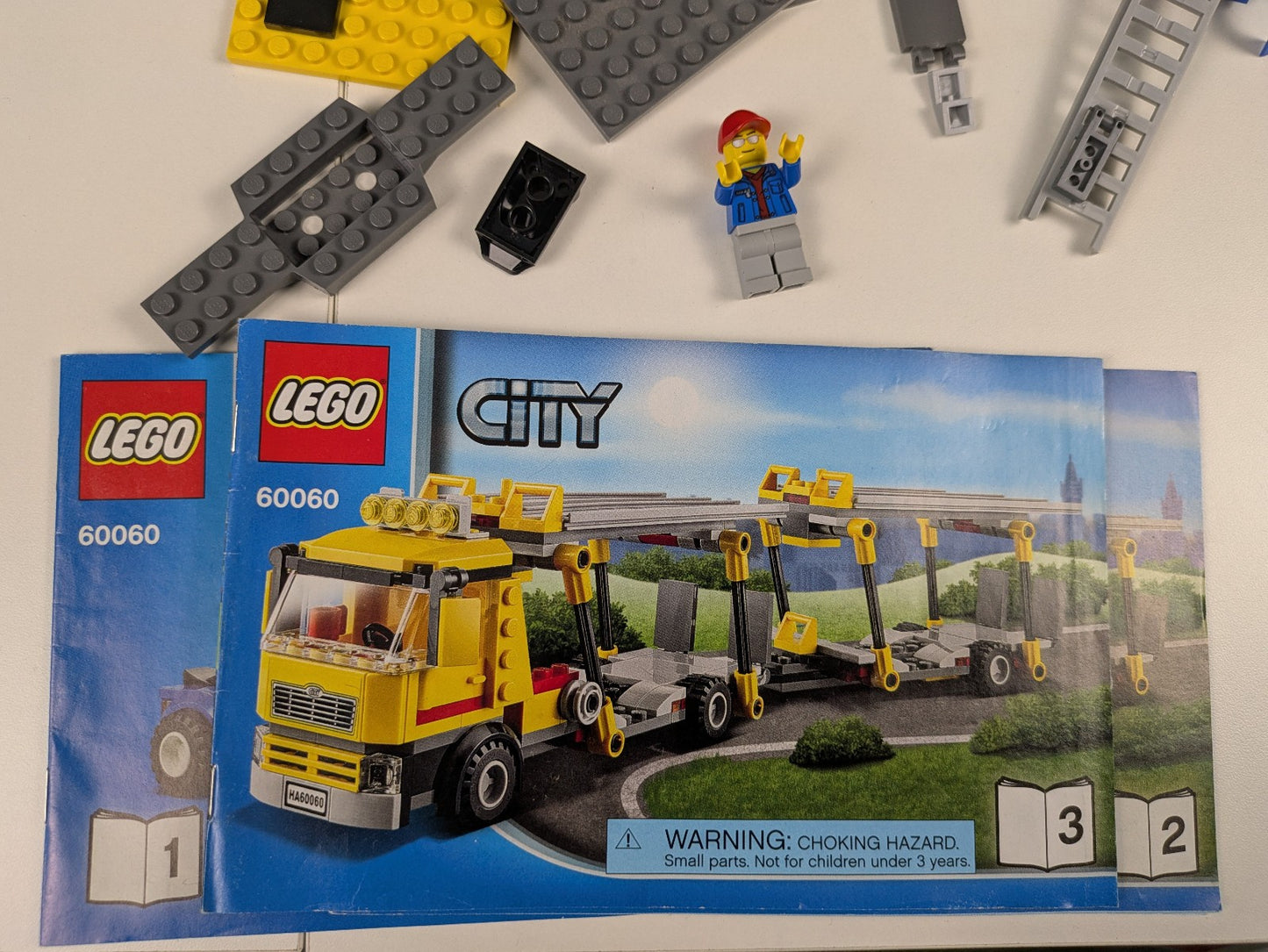 Lego Town: City: Traffic: Auto Transporter Set 60060 - Incomplete Set