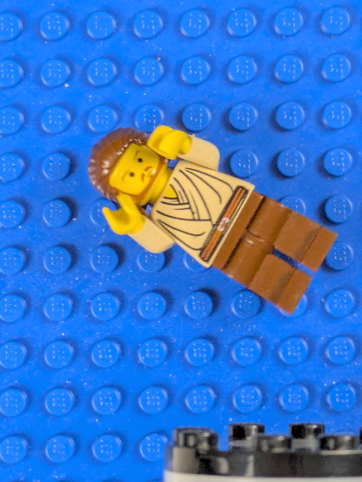 Lego Star Wars: Qui-Gon Jinn (Yellow Head) sw0027 Sets 7171, 7204