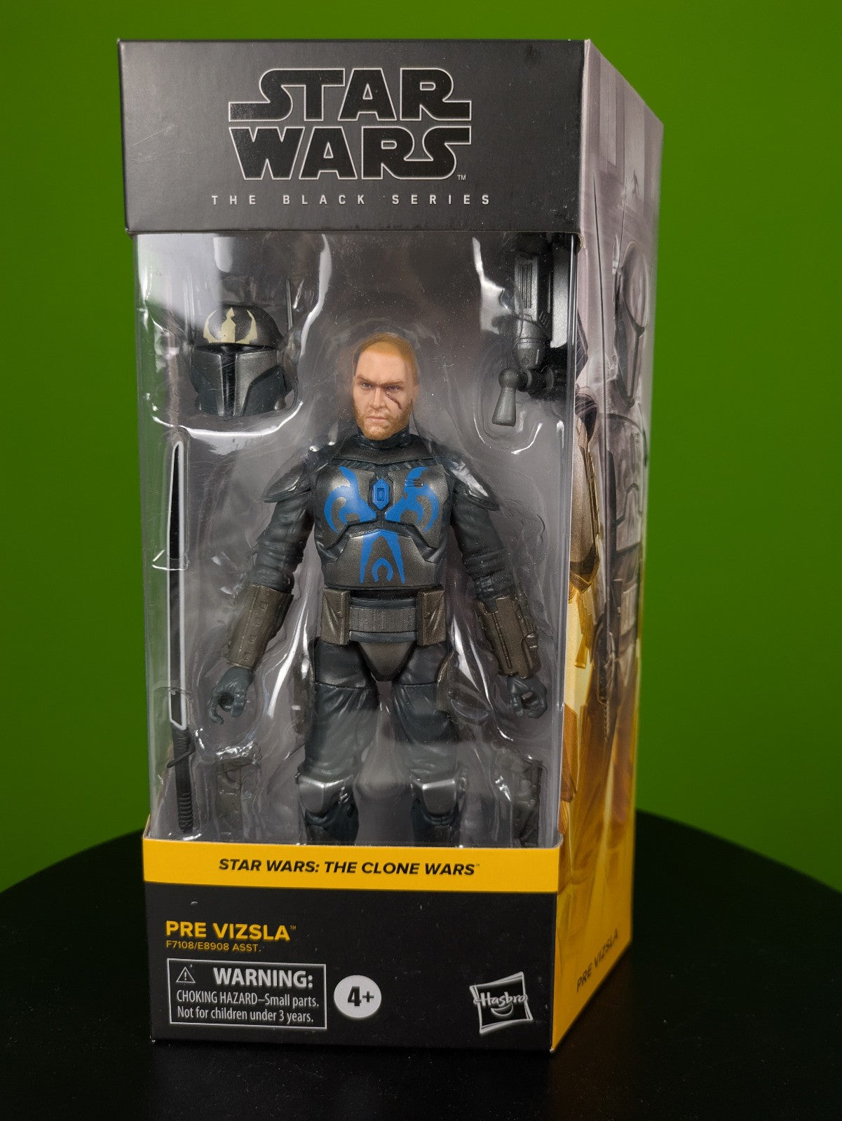 Hasbro Star Wars The Black Series Pre Vizsla F7108/E8908 6" Action Figure NIB