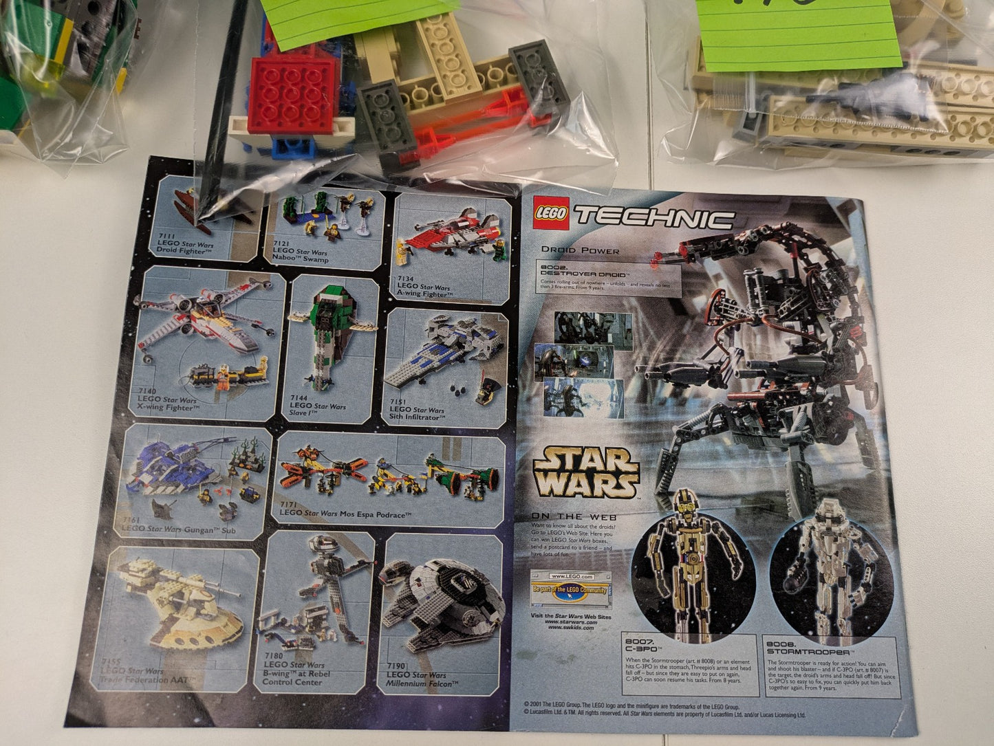 Lego Star Wars: Episode 1: Watto's Junkyard Set 7186 - w/ Instructions