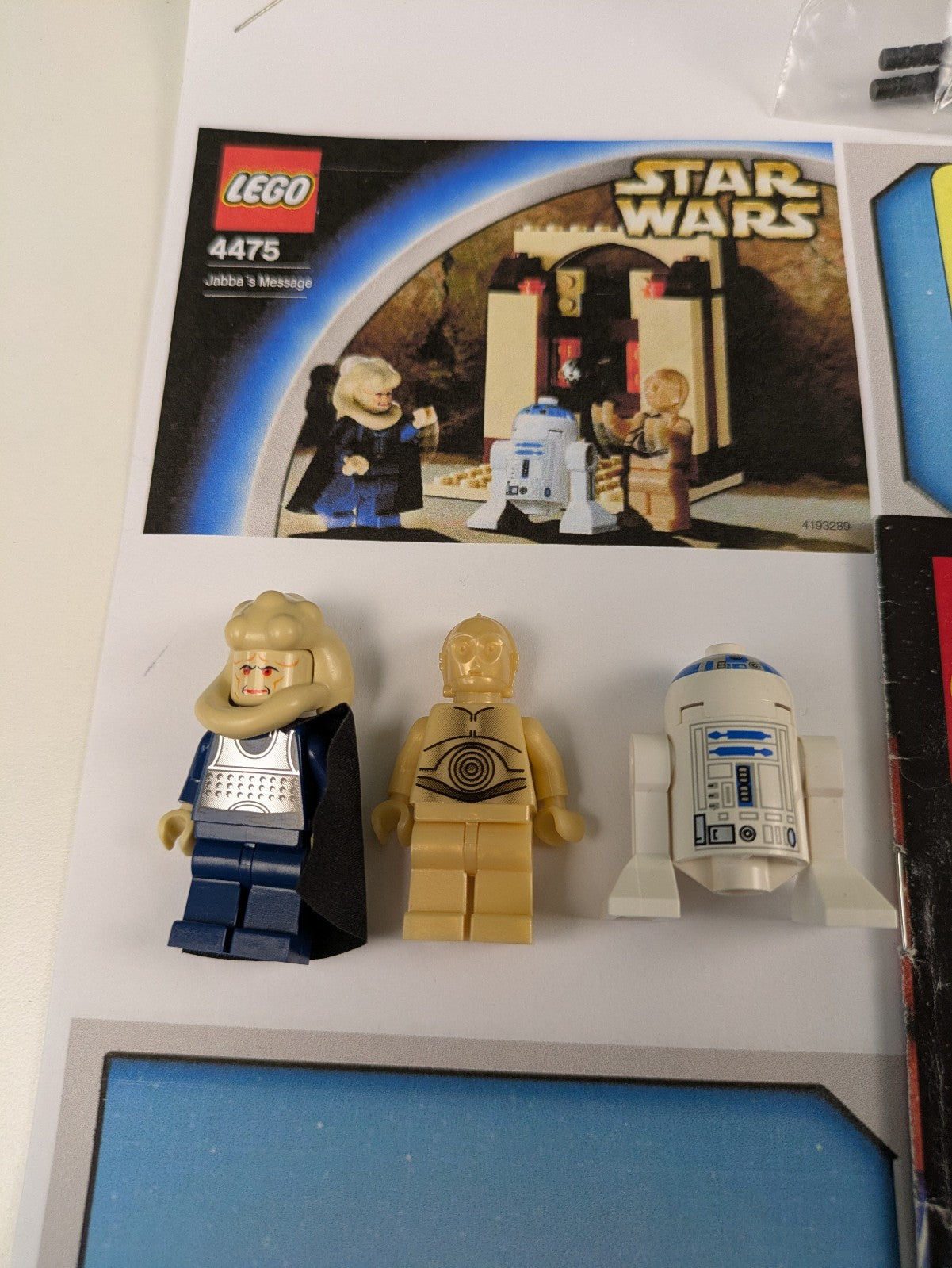 Lego Star Wars: Jabba's Palace Kit Set K4480 - 3 Sets 4476, 4480, & 4475