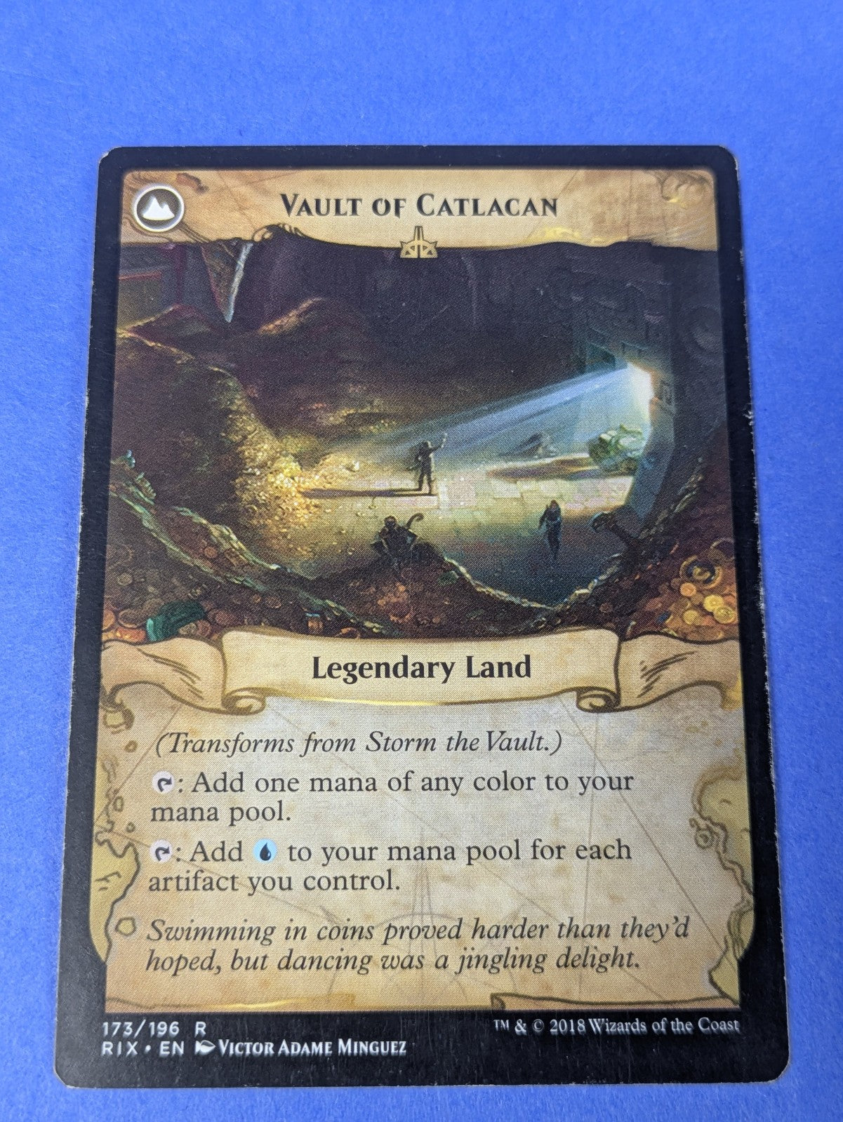 MTG Magic the Gathering: Rivals of Ixalan: Storm the Vault #173/196 Rare - LP