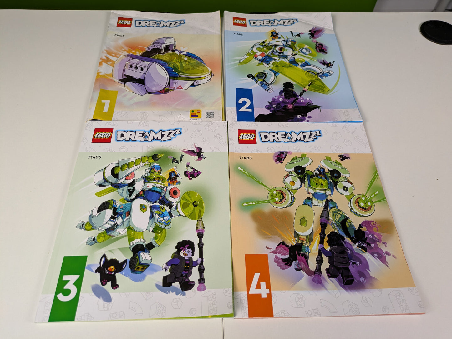 Lego DREAMZzz: Mateo and Z-Blob the Knight Battle Mech Set 71485 - Instructions