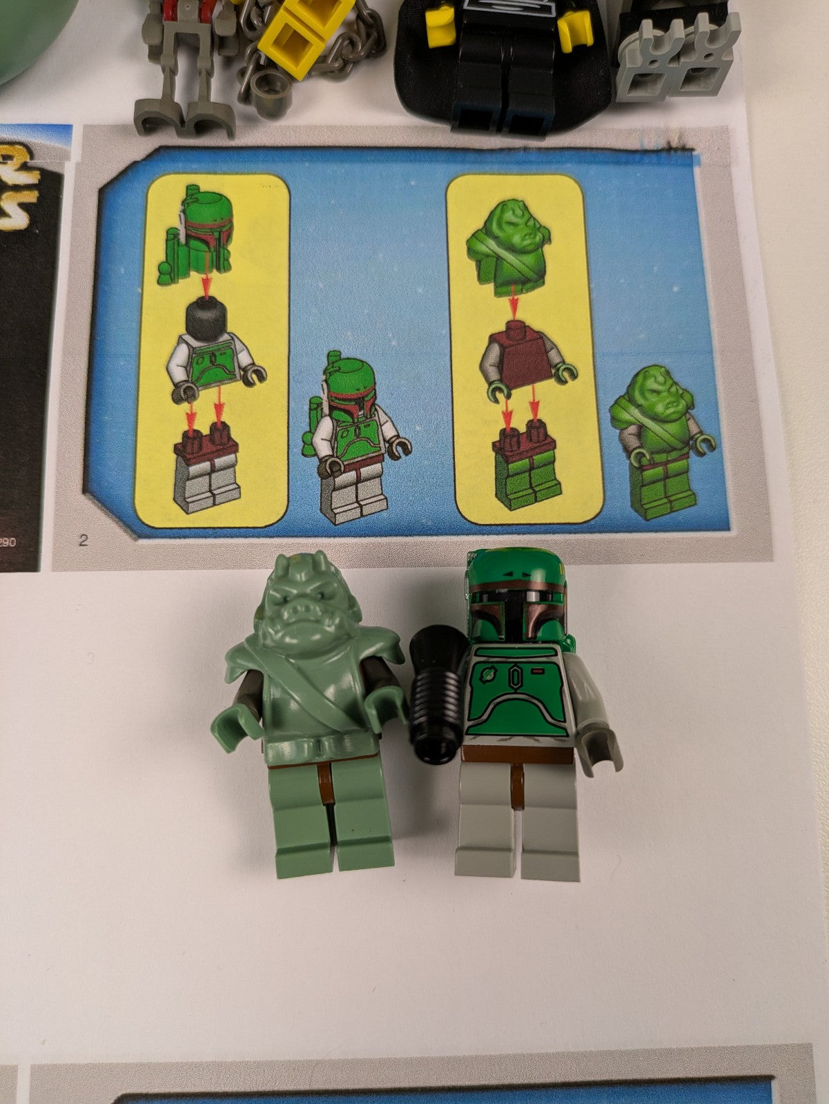 Lego Star Wars: Jabba's Palace Kit Set K4480 - 3 Sets 4476, 4480, & 4475