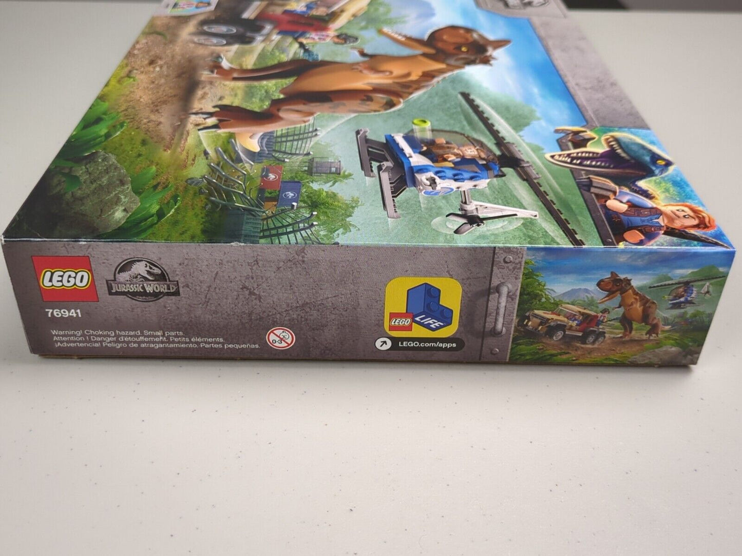 Lego Jurassic World Carnotaurus Dinosaur Chase 76941 New