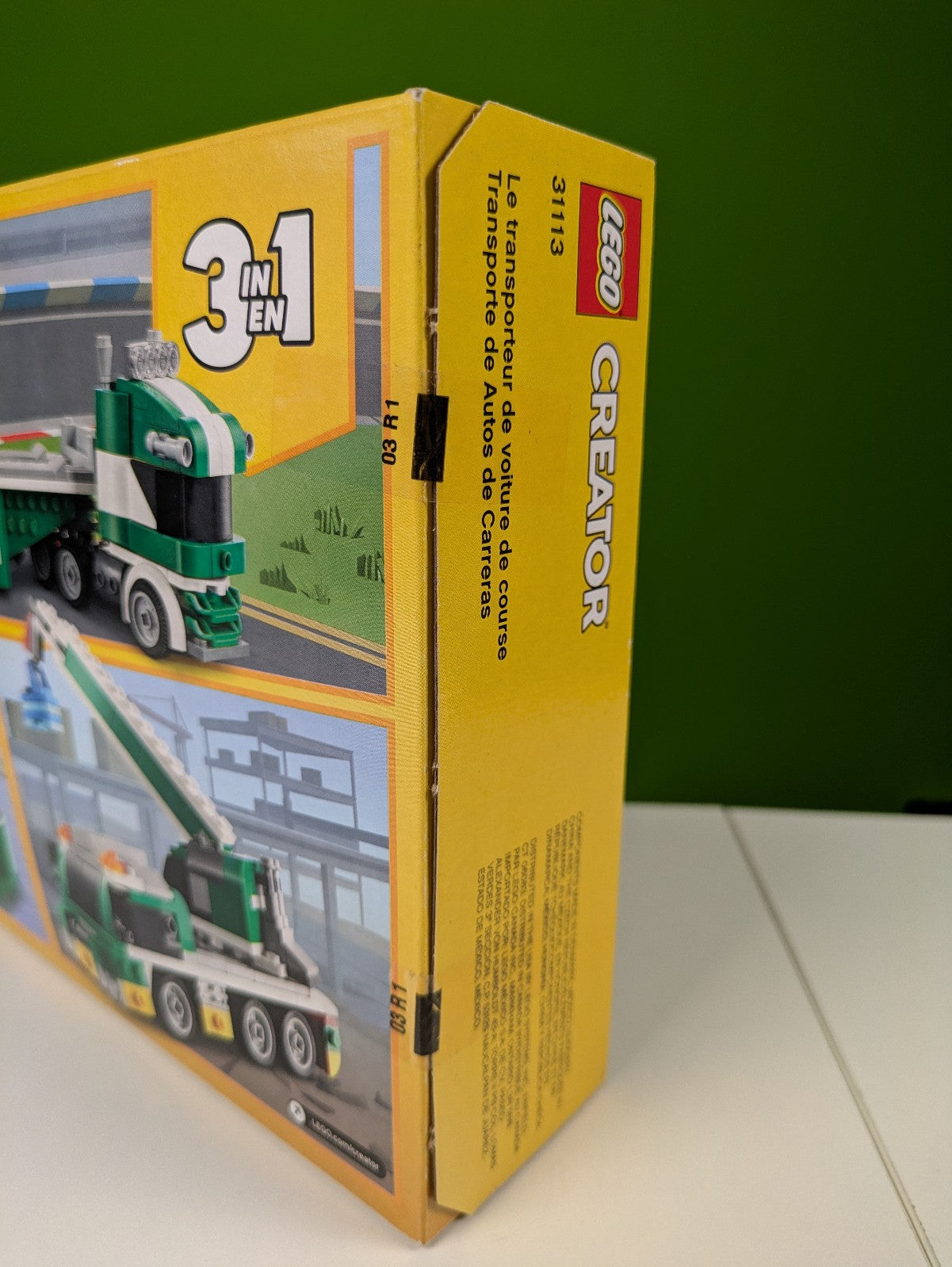 Lego Creator: Model: Race: Race Car Transporter Set 31113 BRAND NEW