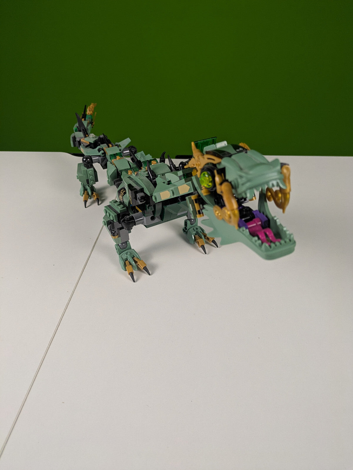Lego The LEGO NINJAGO Movie: Green Ninja Mech Dragon Set 70612 - w/ Instructions
